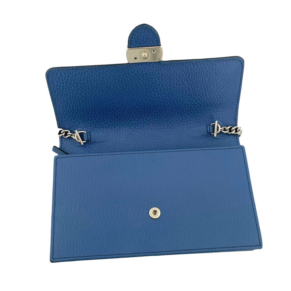 中古】 GUCCI グッチ インターロッキングG チェーンショルダーバッグ