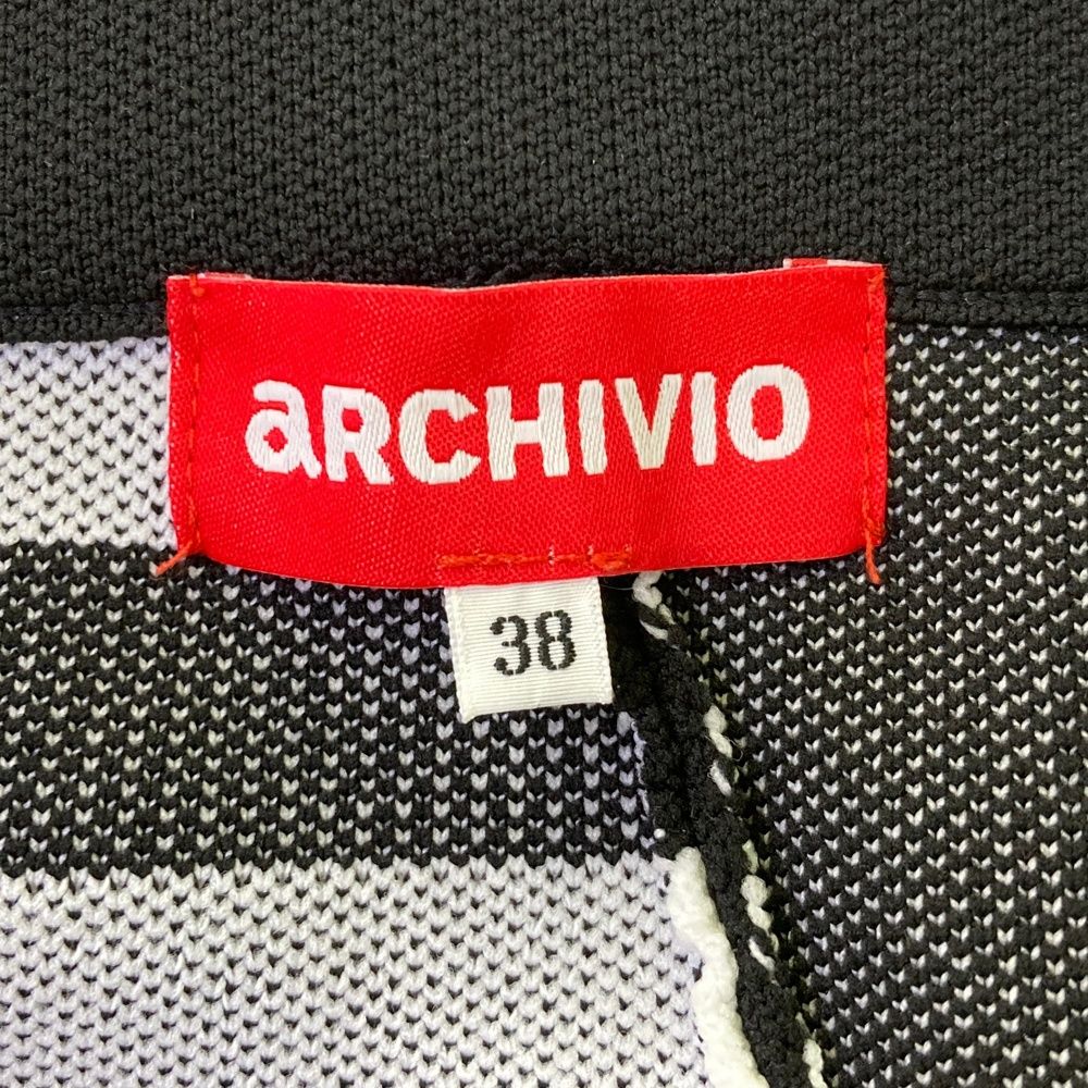 サイズ：38 ARCHIVIO アルチビオ 2025年モデル ニットスカート