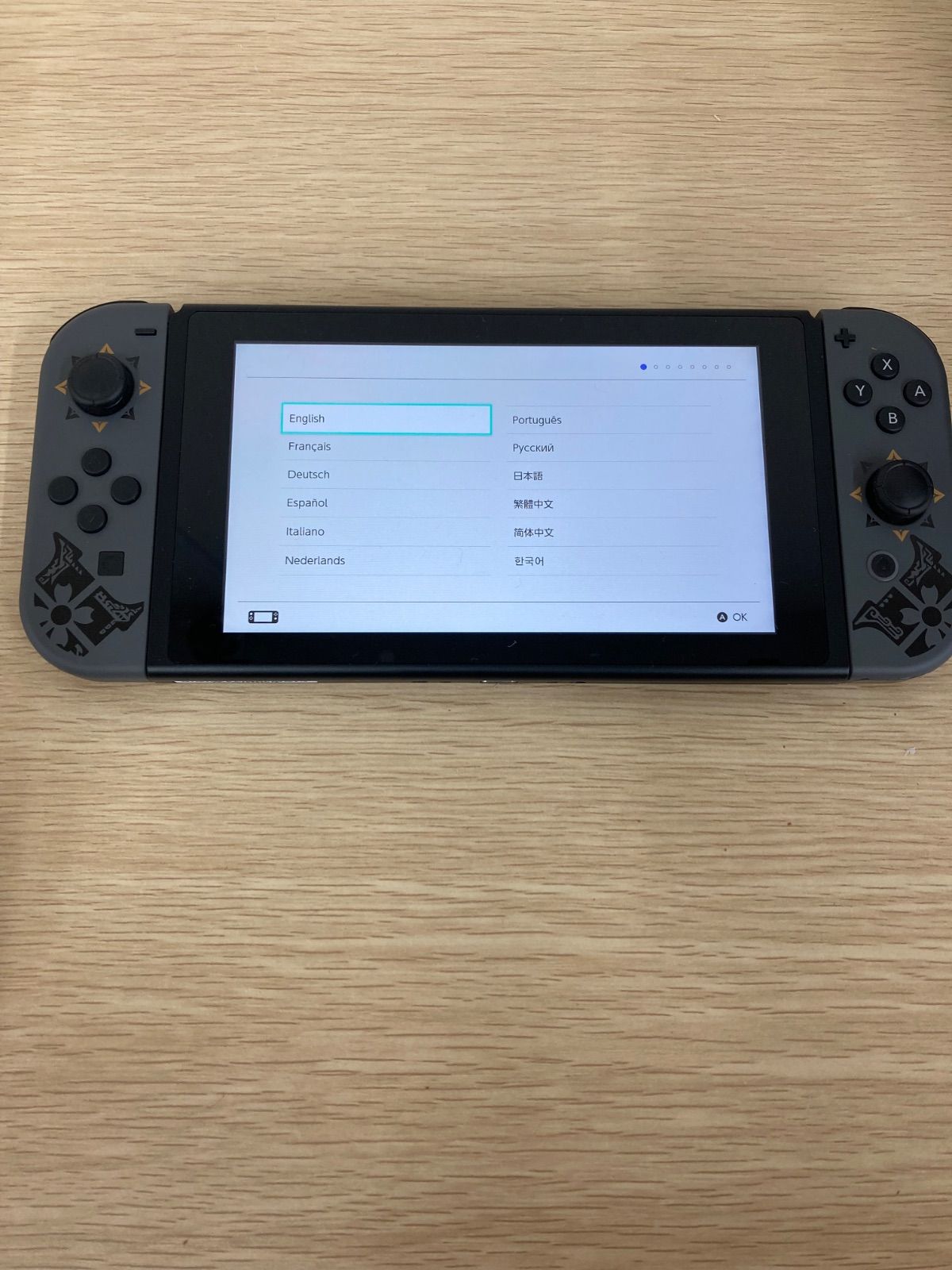 初期化済み】Nintendo Switch モンスターハンターライズ エディション