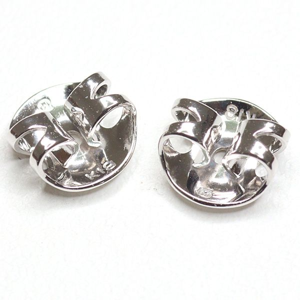 MIKIMOTO ミキモト パール ピアス K18WG アコヤ真珠(7.0mm) ホワイト