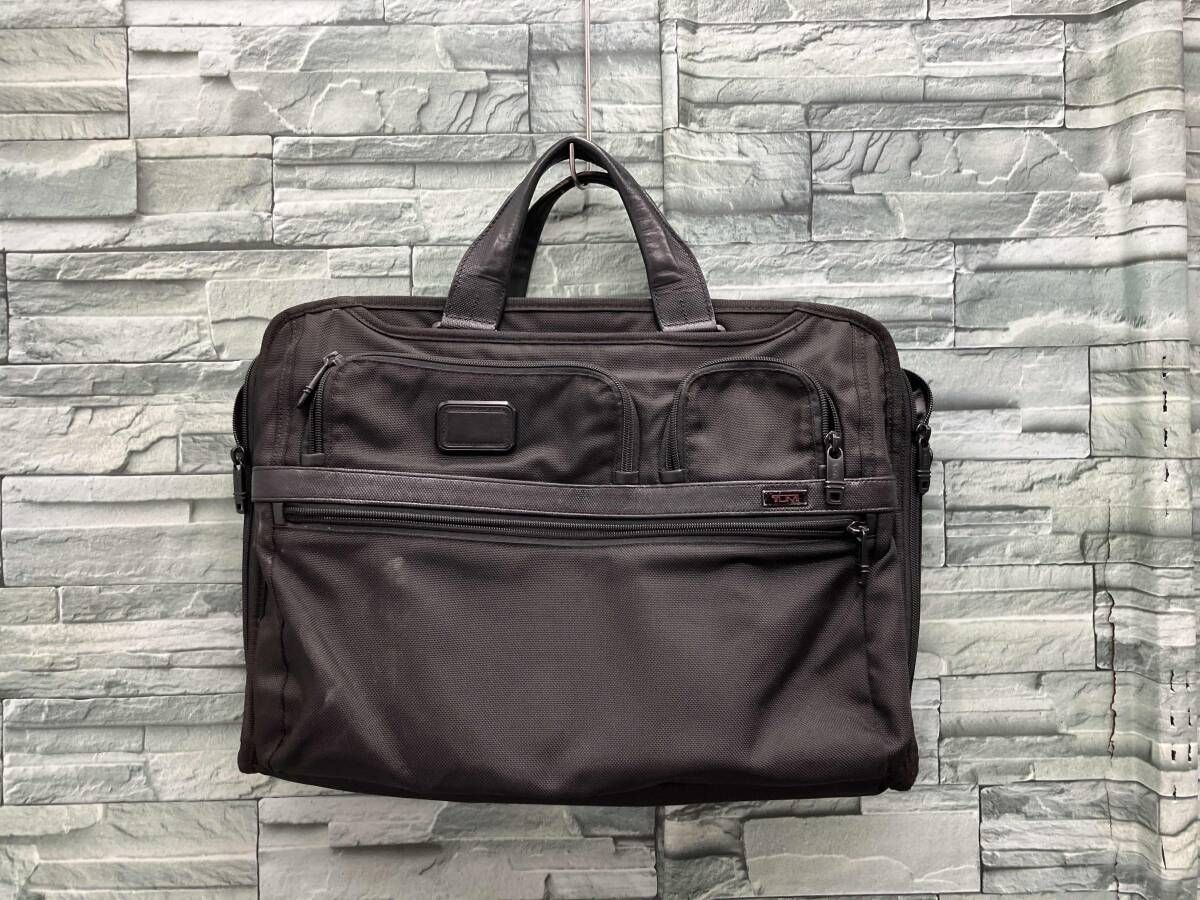 TUMI/ブリーフケース/2611402 ALPHA BLK/黒