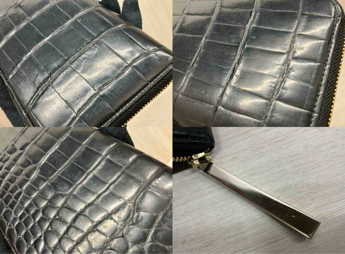 IKEDA Kohgei 池田工芸 クロコダイル ブラック 長財布 - メルカリ