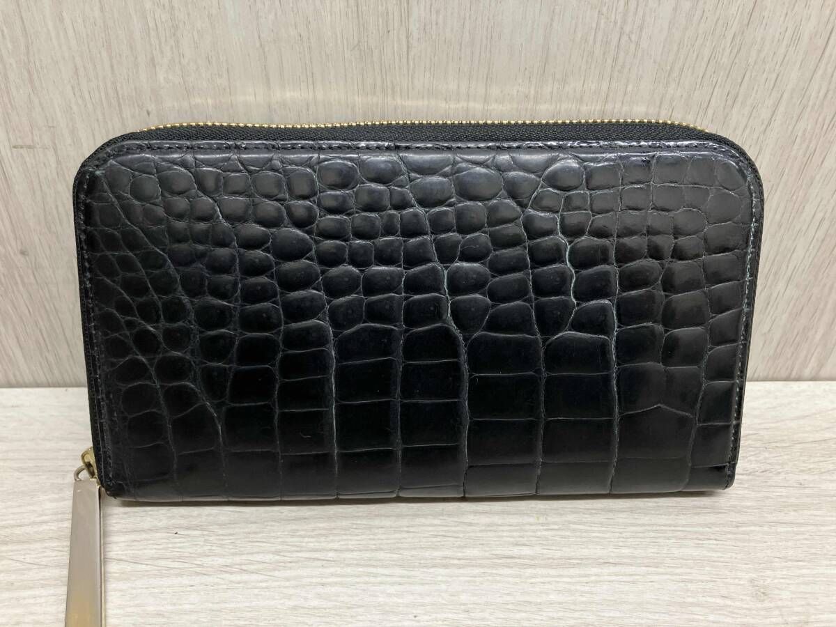 IKEDA Kohgei 池田工芸 クロコダイル ブラック 長財布 - メルカリ