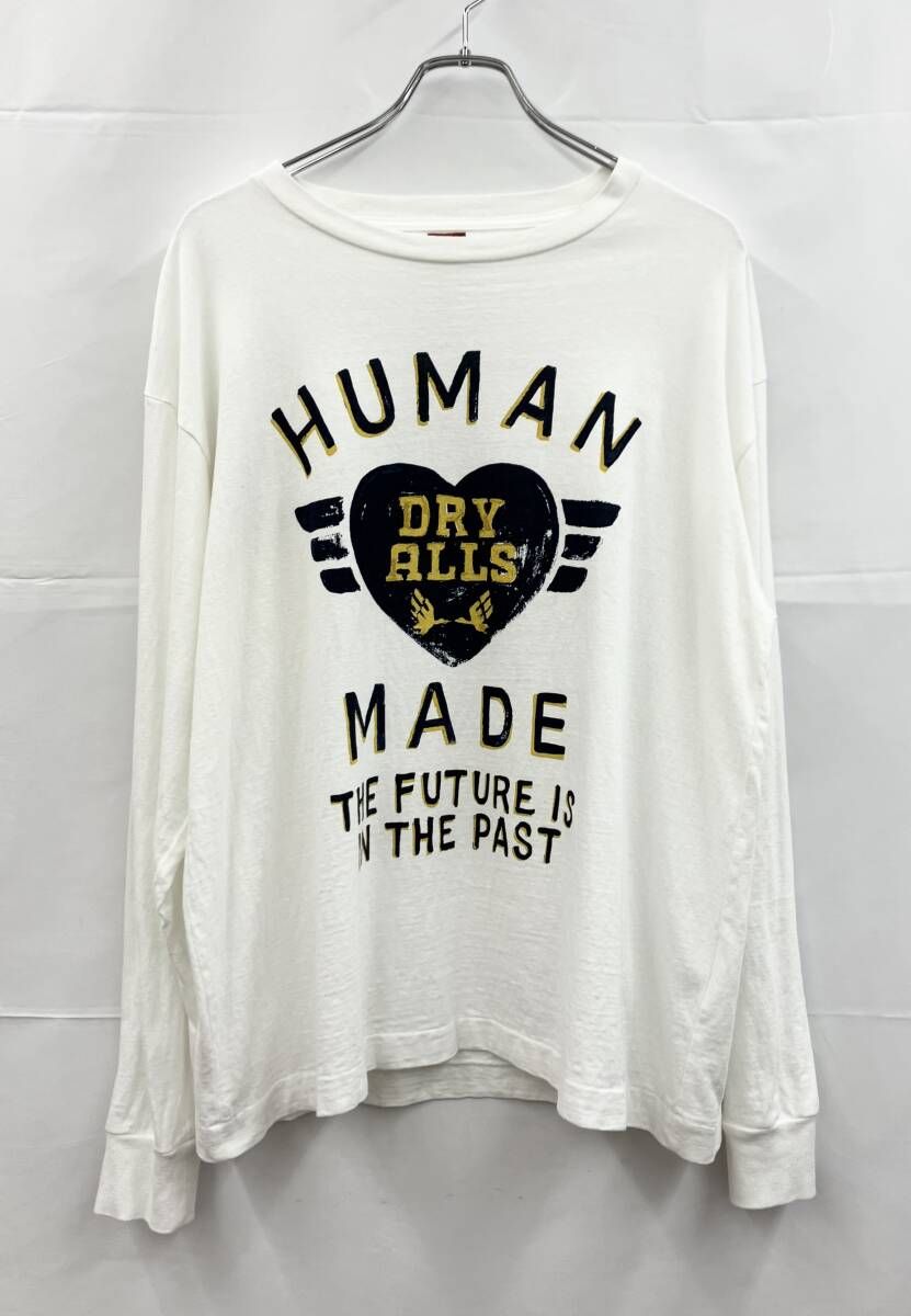 HUMAN MADE ヒューマンメイド 長袖Tシャツ HM28CS034 綿100% 日本