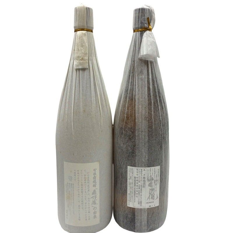 焼酎 2本セット 森伊蔵 村尾 1800ml 25度 まとめ売り 【新品未開栓品