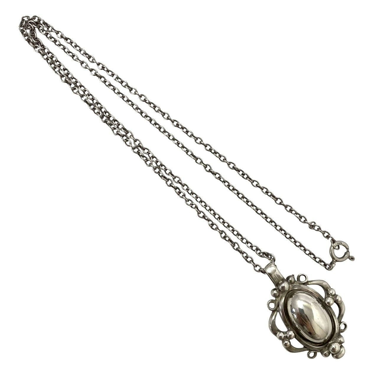 M【GEORG JENSEN】1989 ヘリテージコレクション イヤーペンダント