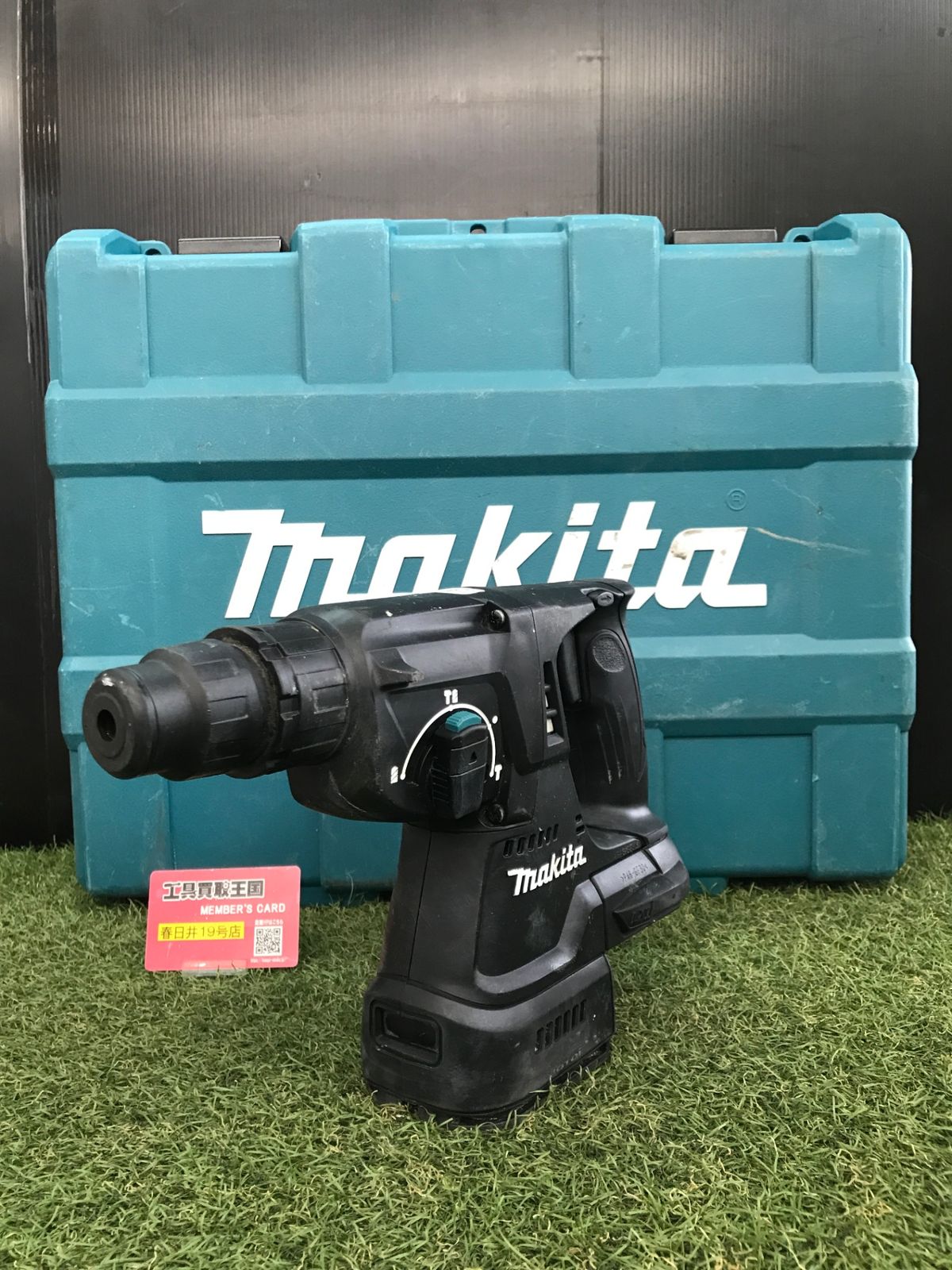 【中古品】【0906】★makita(マキタ) 24㎜18v充電式ハンマドリル 黒(本体/ケース付) HR244DZKB　IT3S5872CDCM