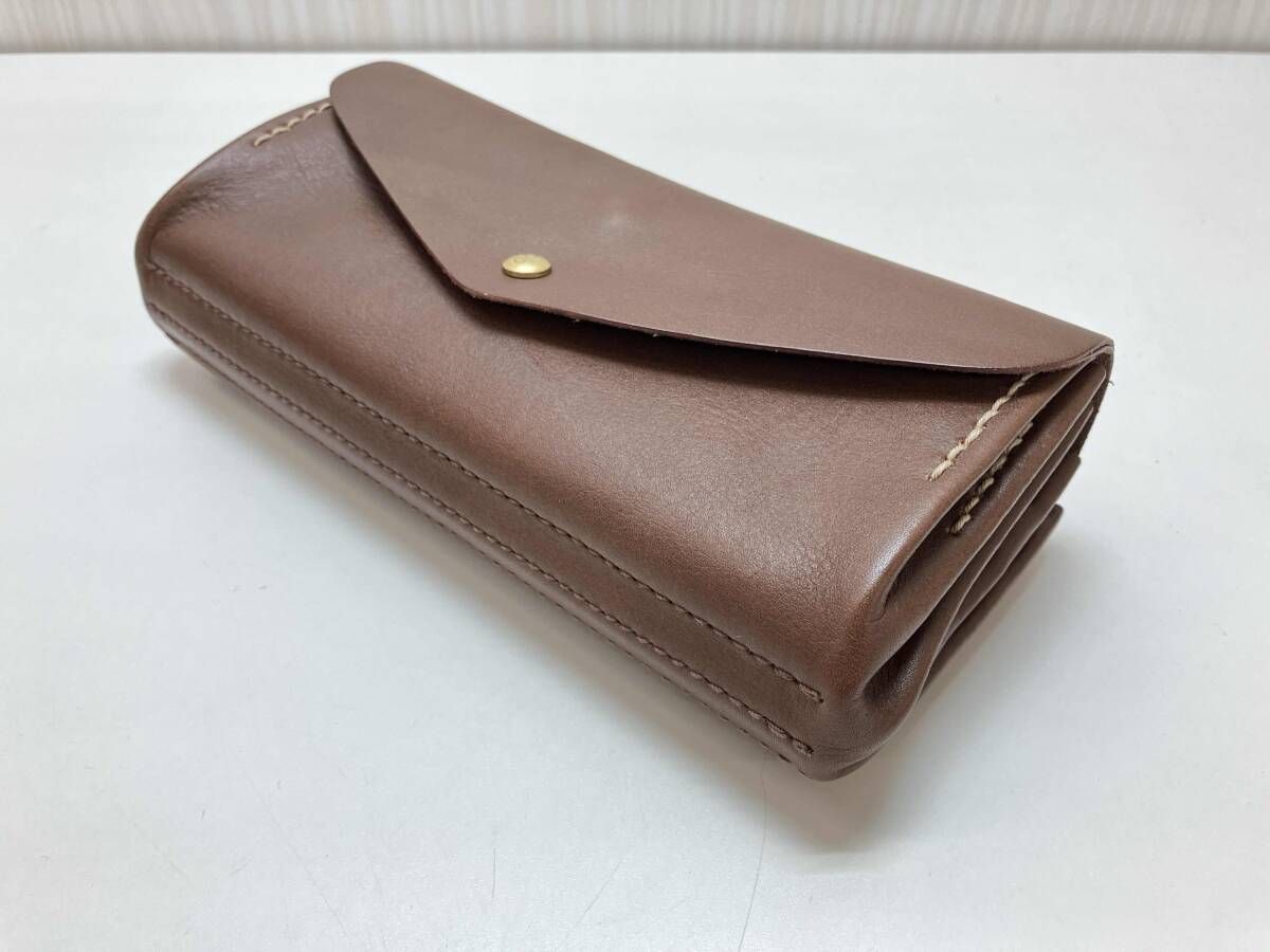 genten ゲンテン シャドーオイル ダブルフラップ 長財布 - メルカリ