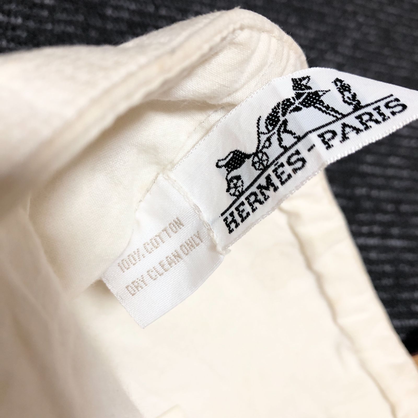 エルメス】本物 HERMES アメダバGM トートバッグ ハンドバッグ 白