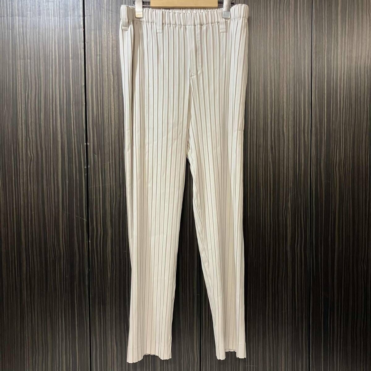 24ss HOMME PLISSE ISSEY MIYAKE BOX PLEATS ENSEMBLE PANTS HP41FF251 