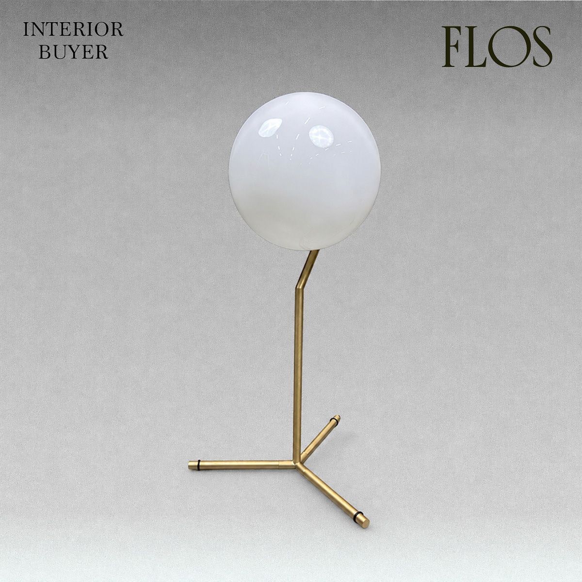 FLOS フロス IC LIGHTS T1 HIGH アイシーライツ ティーワン ハイ テーブルランプ ブラス マイケル・アナスタシアデス 25年製 定価13万