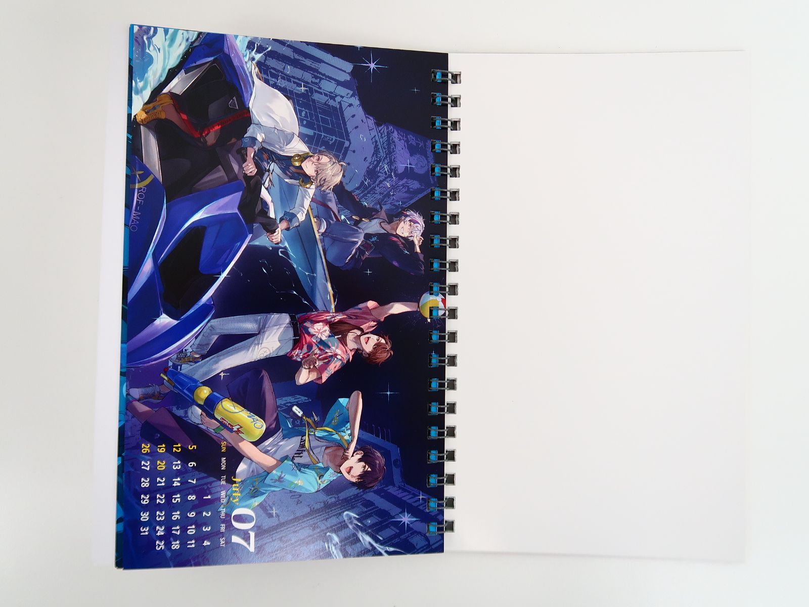 にじさんじ Unit Selection Calendar 2026 卓上カレンダー ROF-MAO
