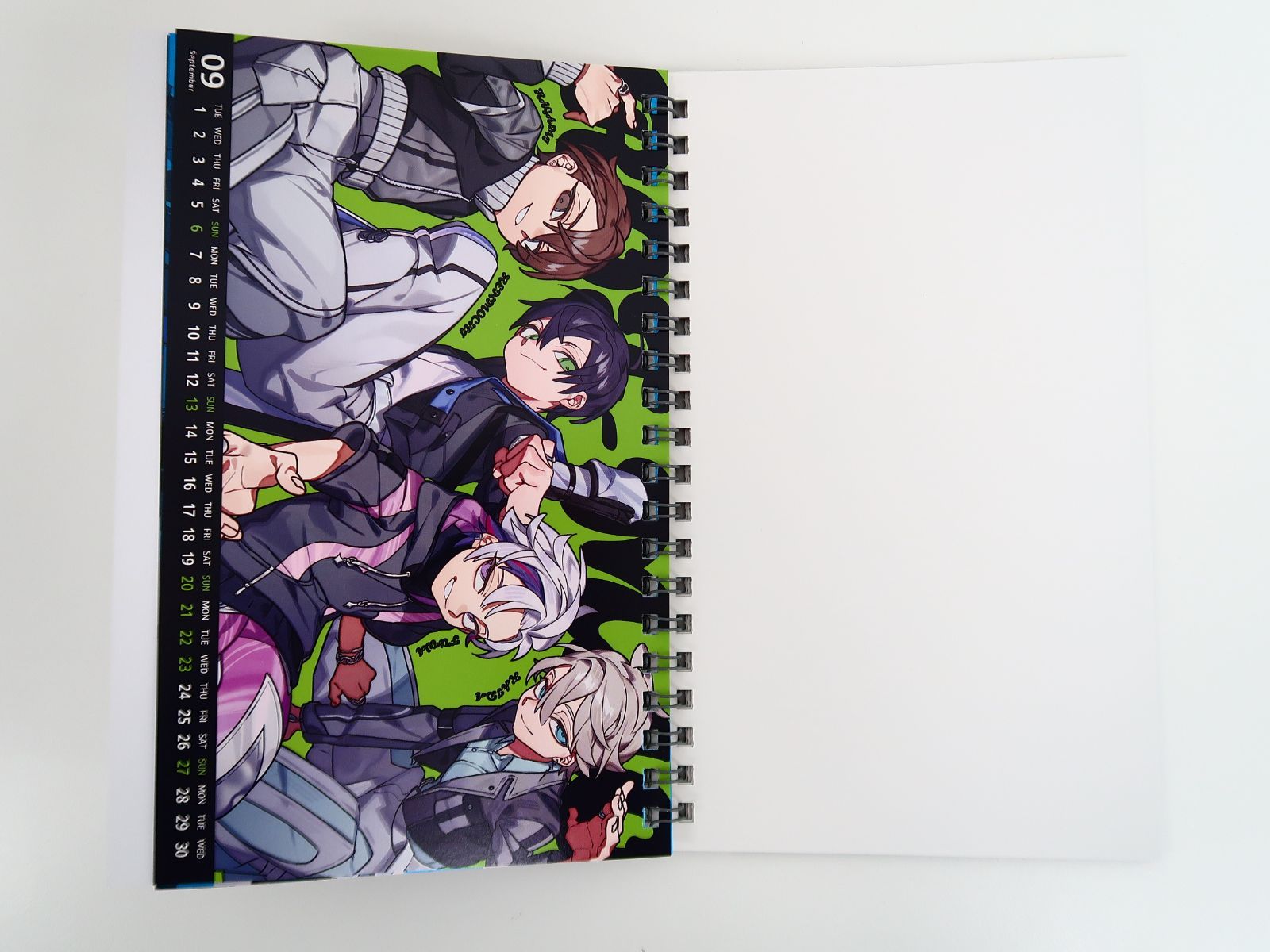 にじさんじ Unit Selection Calendar 2026 卓上カレンダー ROF-MAO