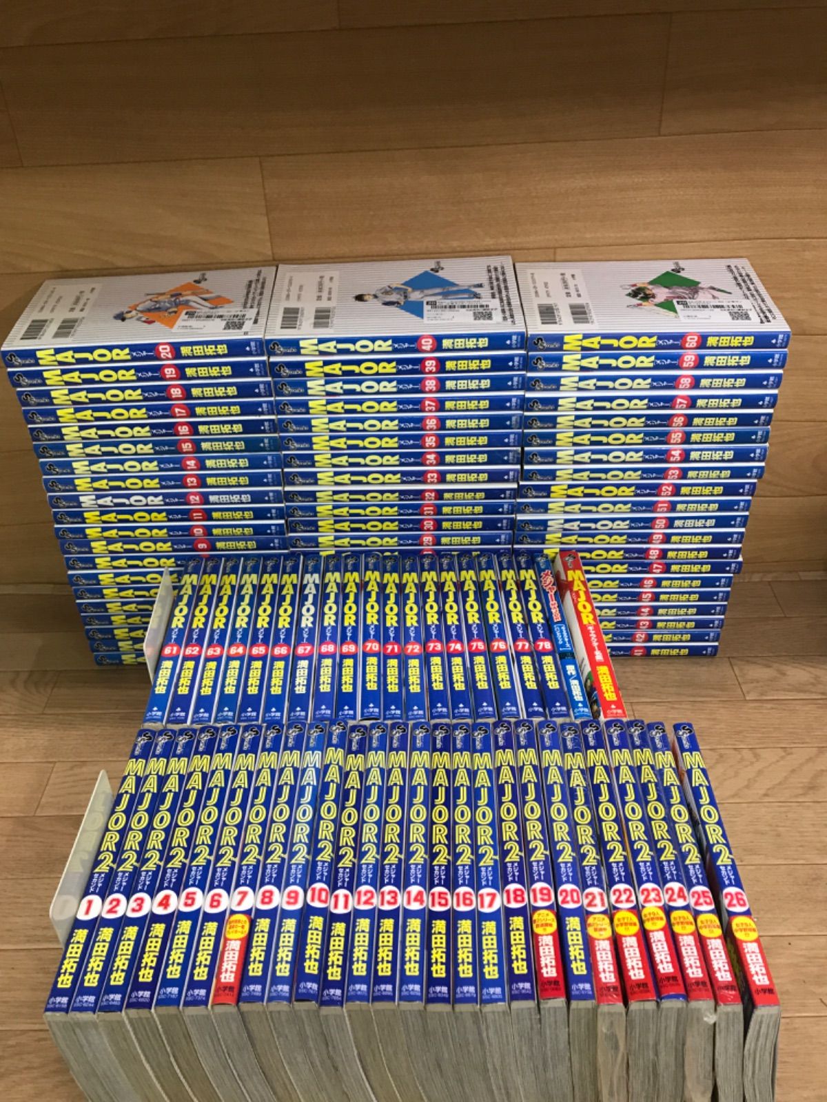 ☆【未開封あり】MAJOR メジャー 1～78巻+MAJOR2 メジャーセカンド 1