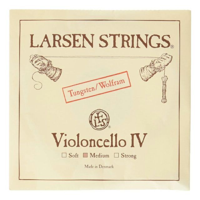 ラーセン LARSEN STRINGS 弦 C スチール / タングステン巻 Cello ( チェロ ) 用 ラーセン ストリングス