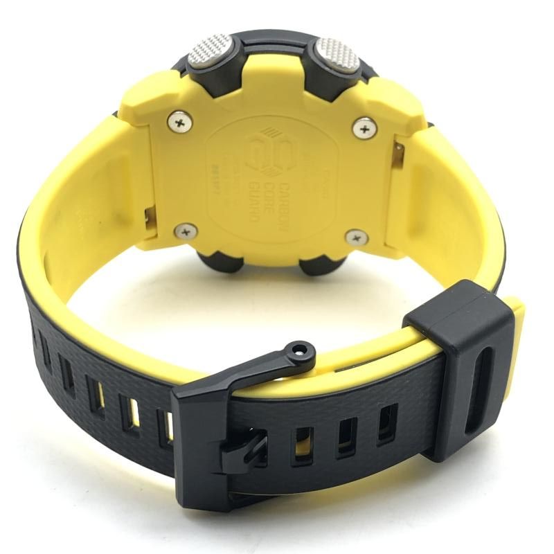 中古】G-SHOCK GA-2000-1A9JF ブラック/イエロー 箱付 カシオ ジー