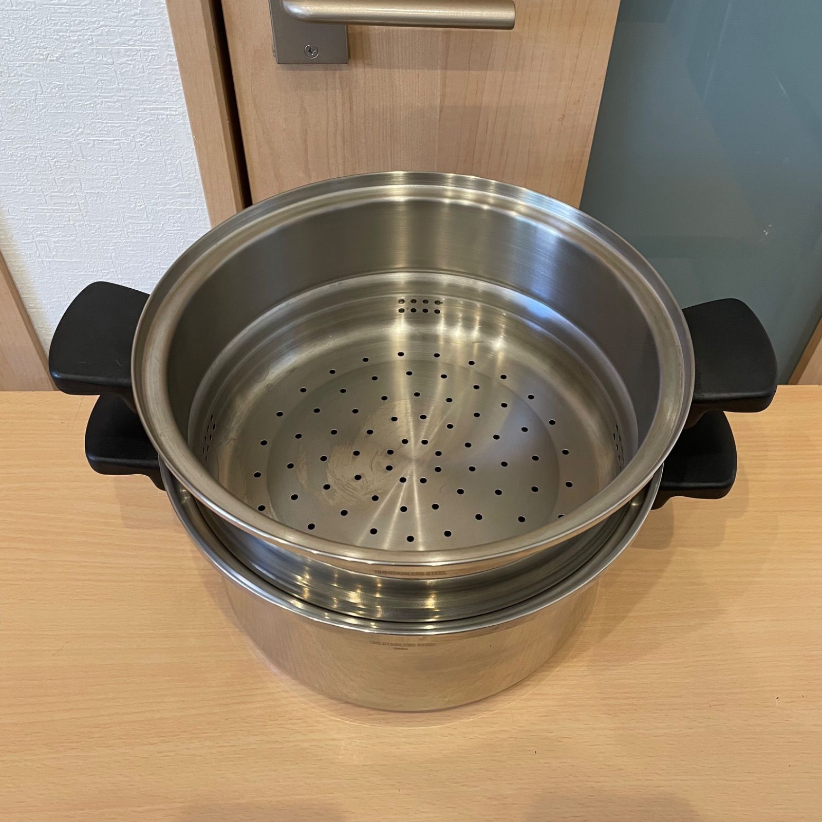 Amway Queen アムウェイ クイーン 6Lシチューパンセット 両手鍋 蒸し器