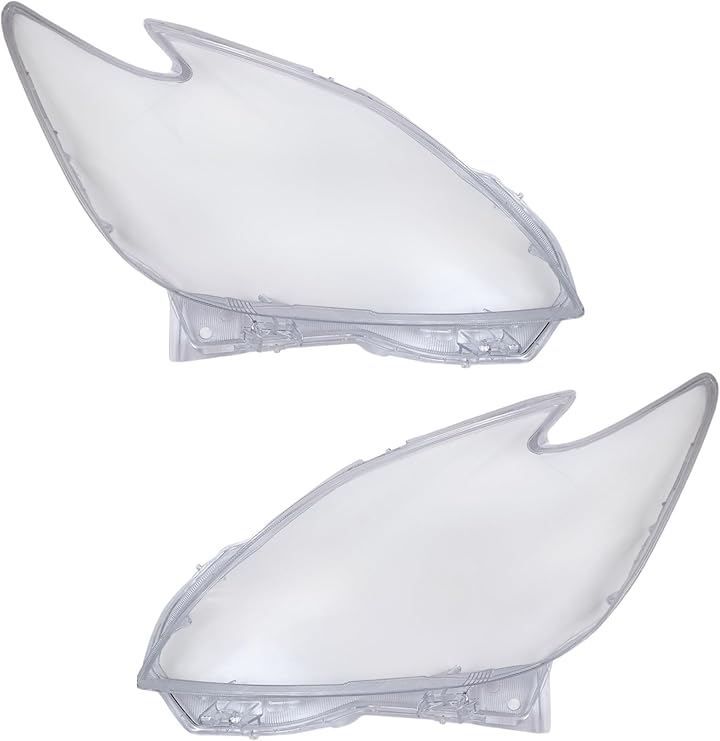 MTP & Style 互換品プリウス 30系 後期 ヘッドライト レンズ ZVW30 2012～2015年 HID用 ひび割れ 黄ばみ 曇り 交換 (左右セット)