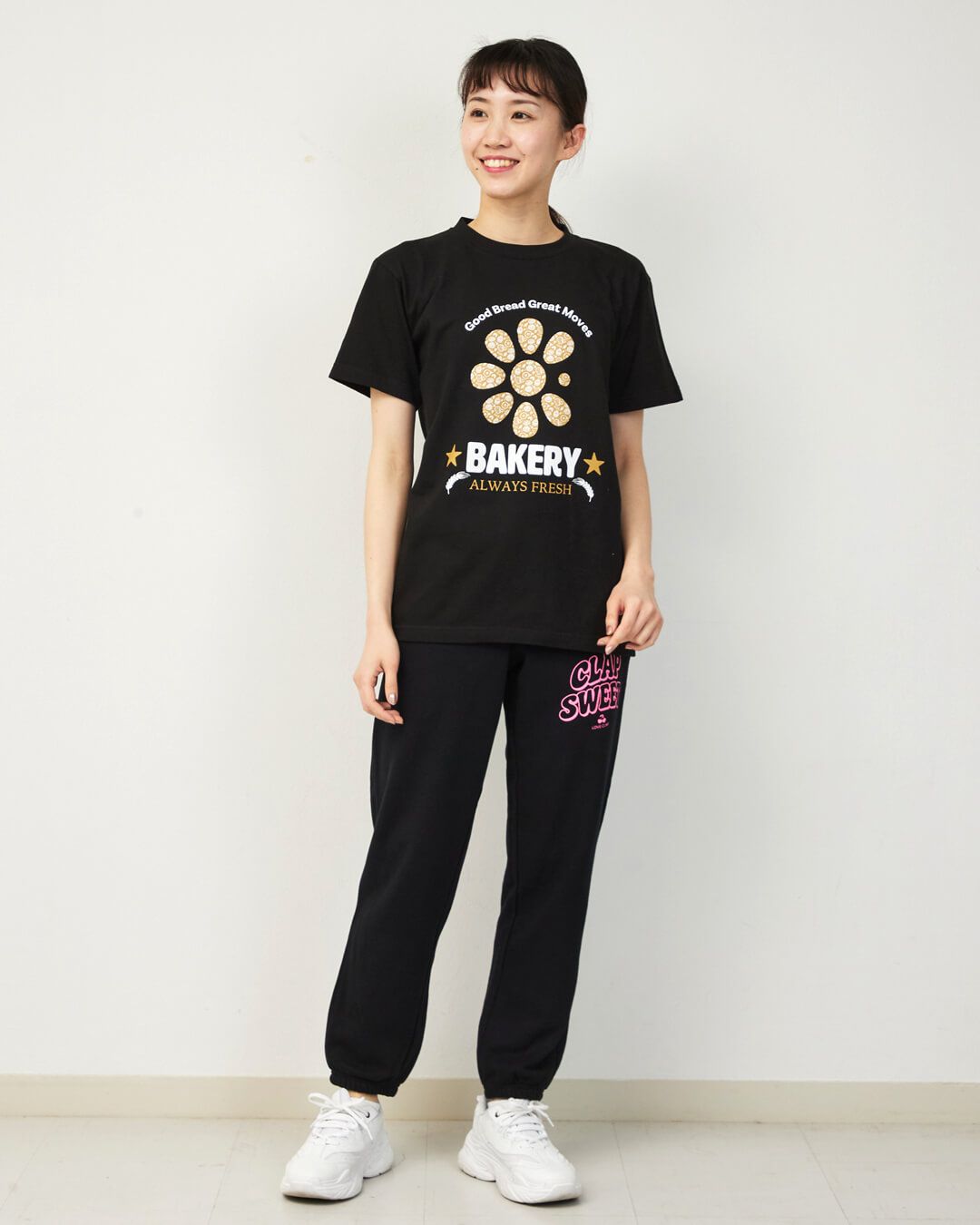 新品 clap フィットネス クラップ レディーストップス 半袖 CLAP