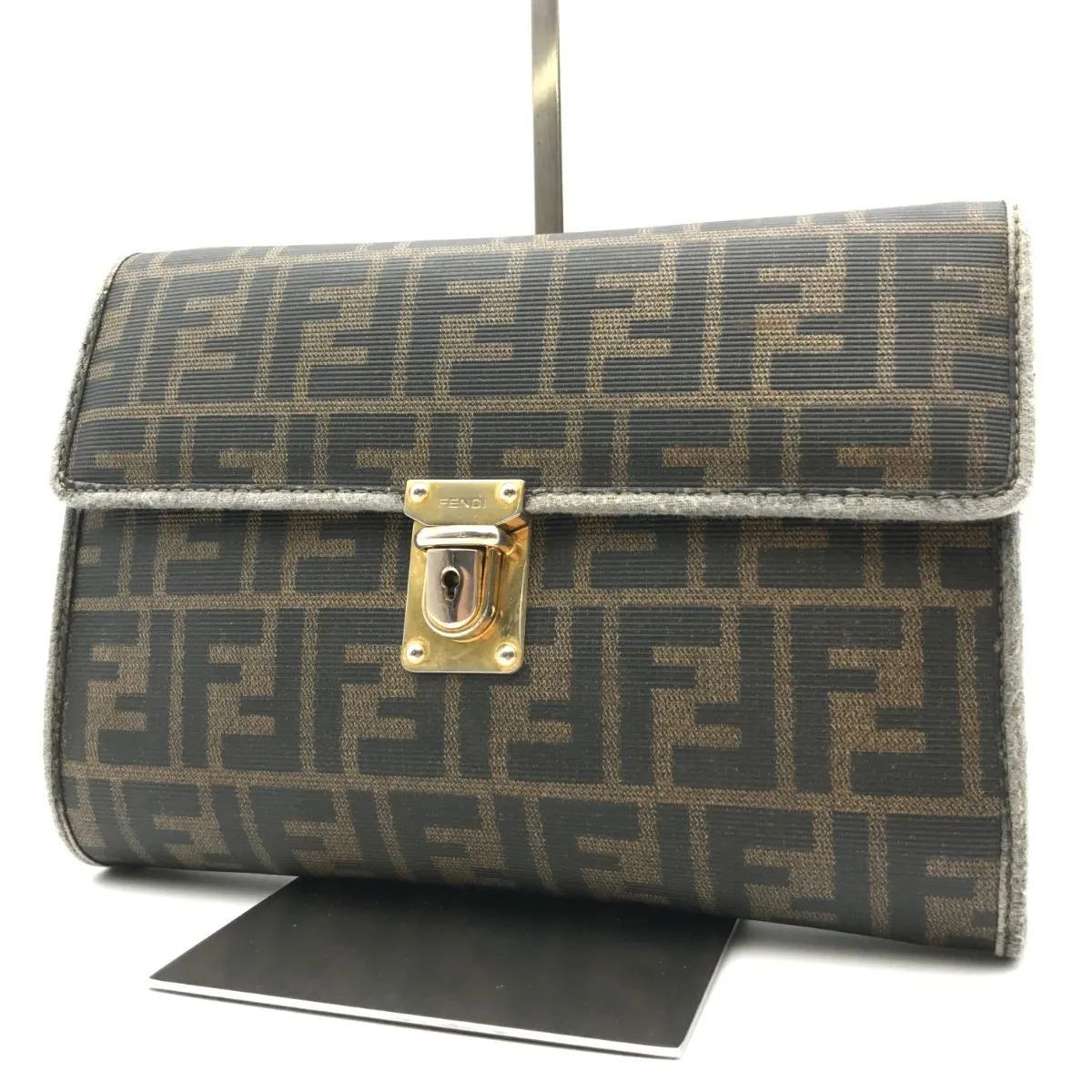 Fendi フェンディ クラッチバッグ ズッカ PVC 2099 - メルカリ