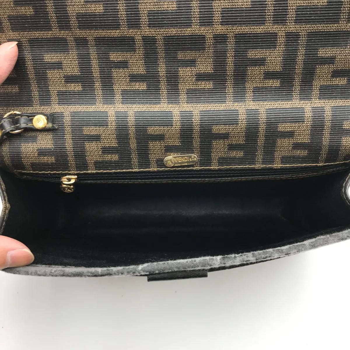 Fendi フェンディ クラッチバッグ ズッカ PVC 2099 - メルカリ