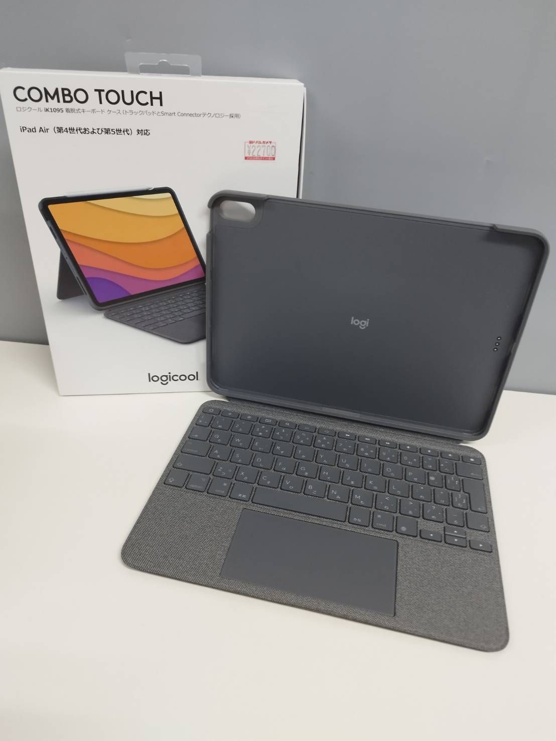 良品 logicool COMBO TOUCH iK1095GRA iPadケース - メルカリ