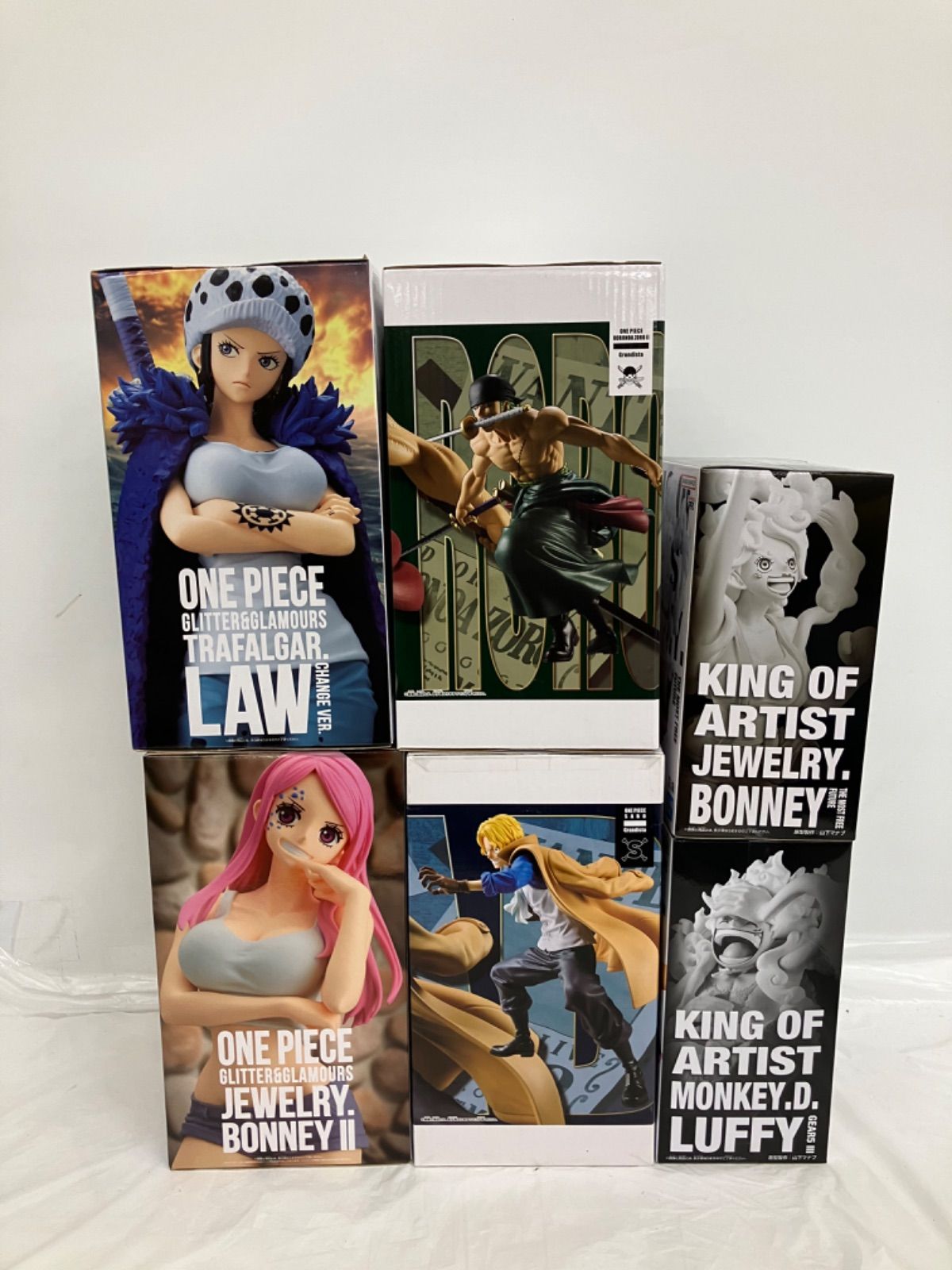 ワンピース　フィギュア　未開封まとめ売り　60個 未開封 ワンピース ONE PIECE フィギュア 6種セット LF5960 f099