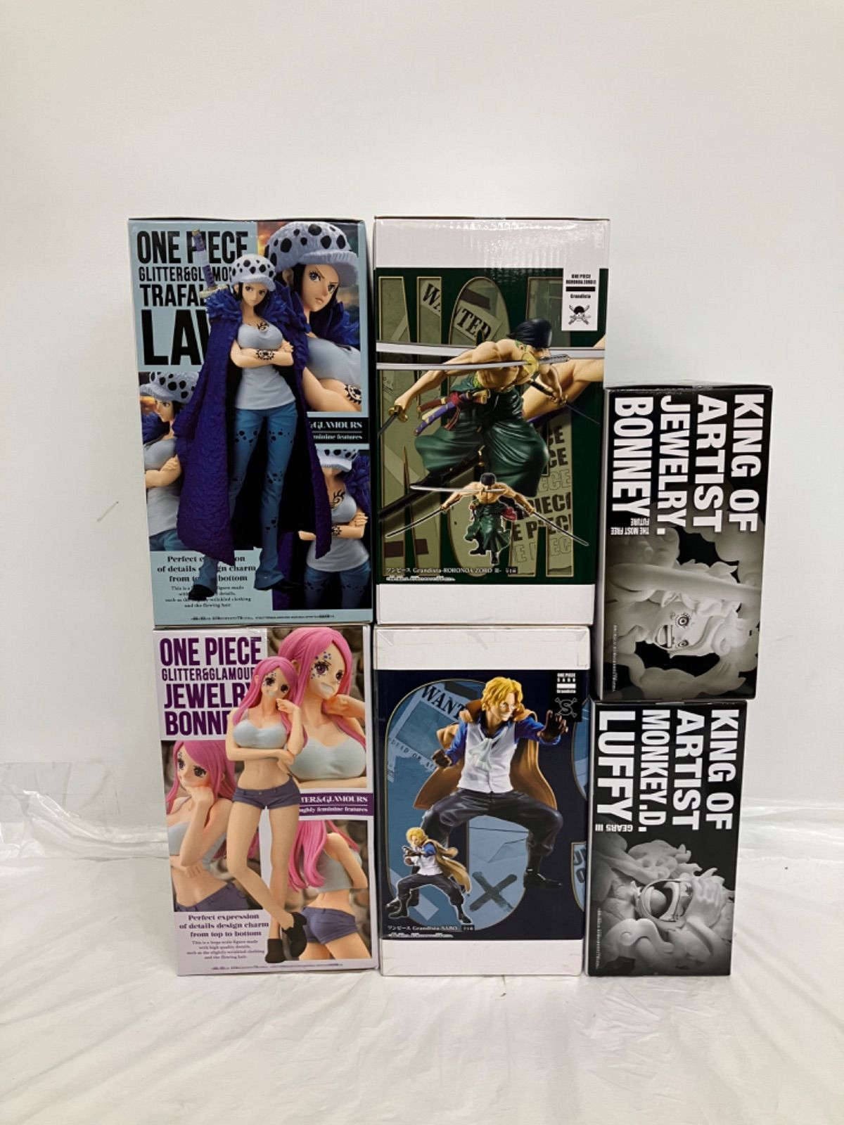 ワンピース　フィギュア　未開封まとめ売り　60個 未開封 ワンピース ONE PIECE フィギュア 6種セット LF5960 f099
