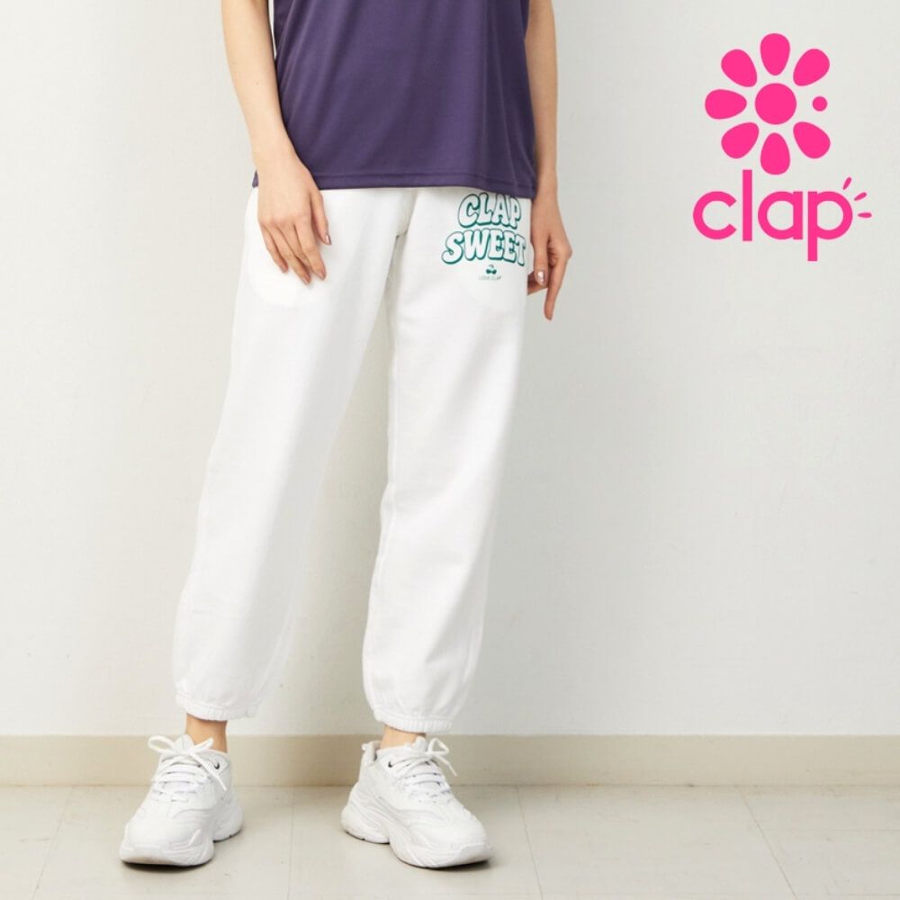新品 clap フィットネス クラップ レディース パンツ CLAP SWEET SWEAT PANTS Sフリーサイズ ダンスウェア スウェット トレーニング ダンス 2026 新作
