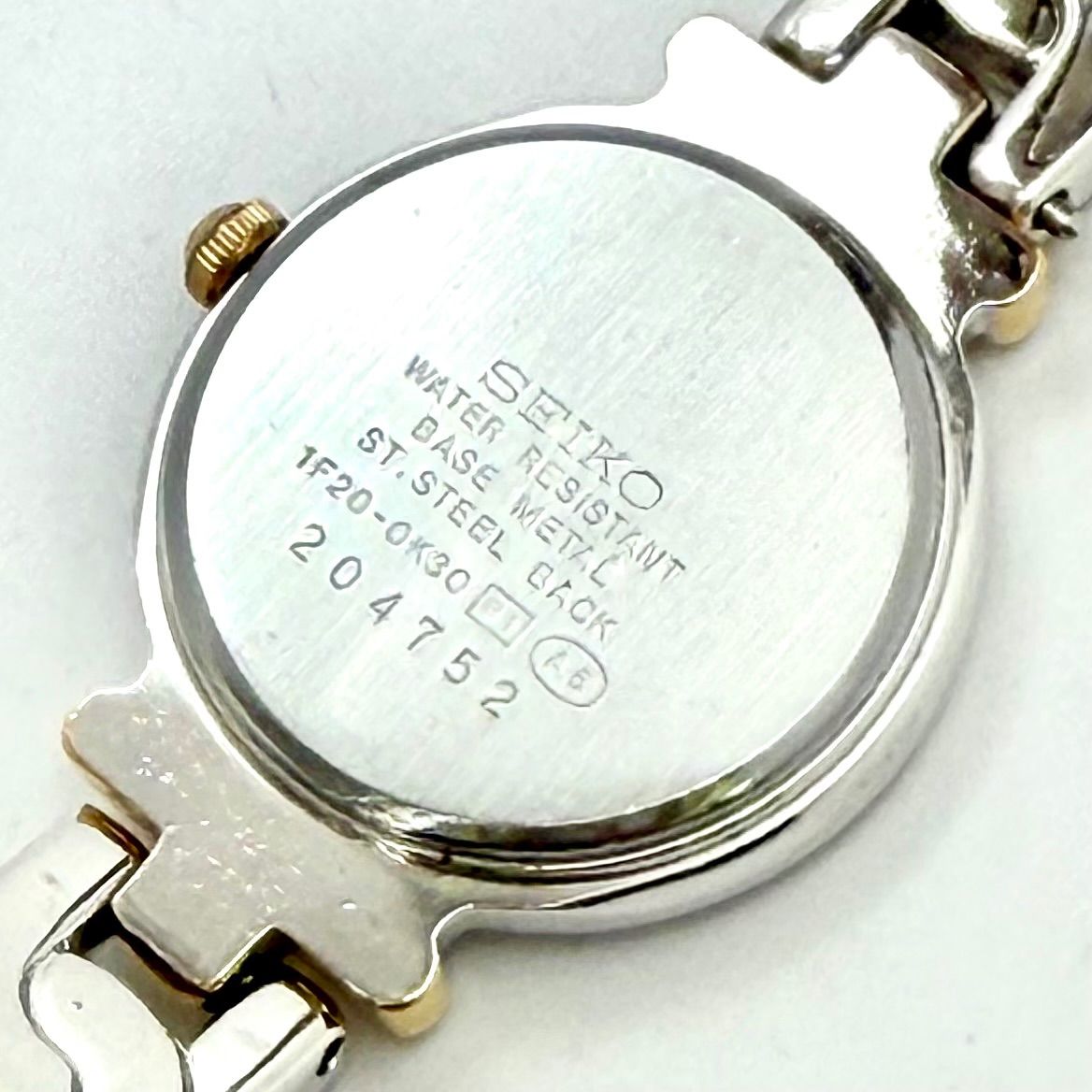 【新品電池】SEIKO セイコー TISSE ティセ レディース 腕時計 1F20-0K30 204752