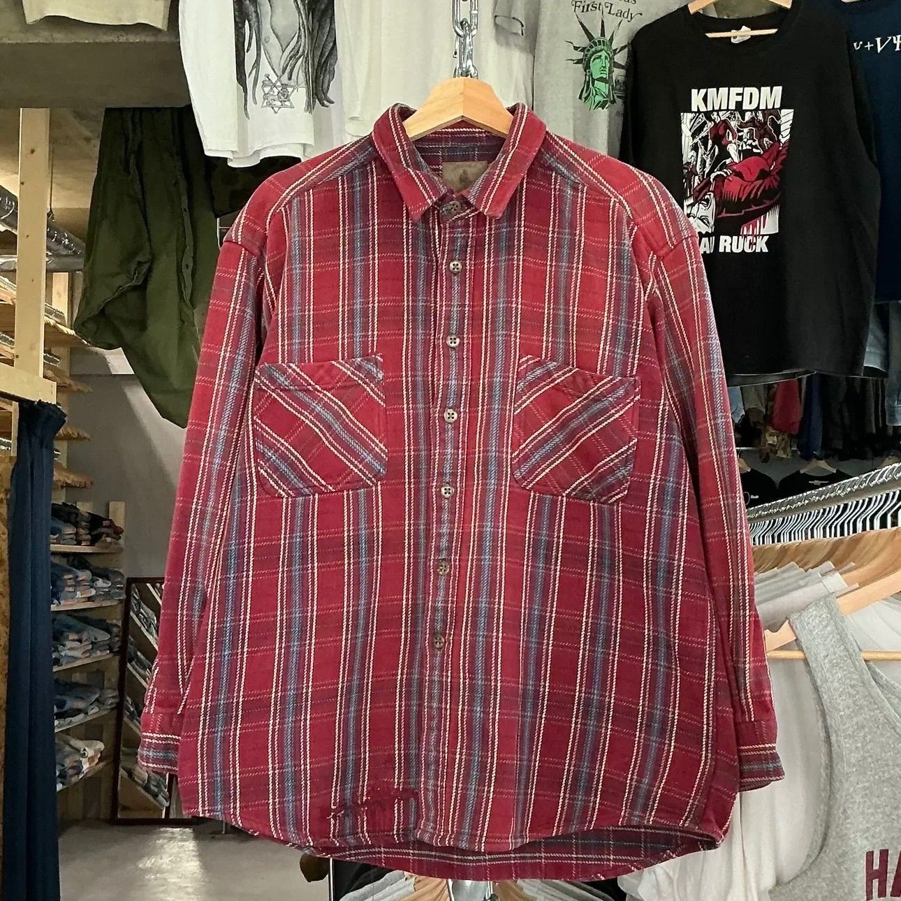 St. Johns Bay Heavy Flannel Shirt セントジョンズベイ ヘビー