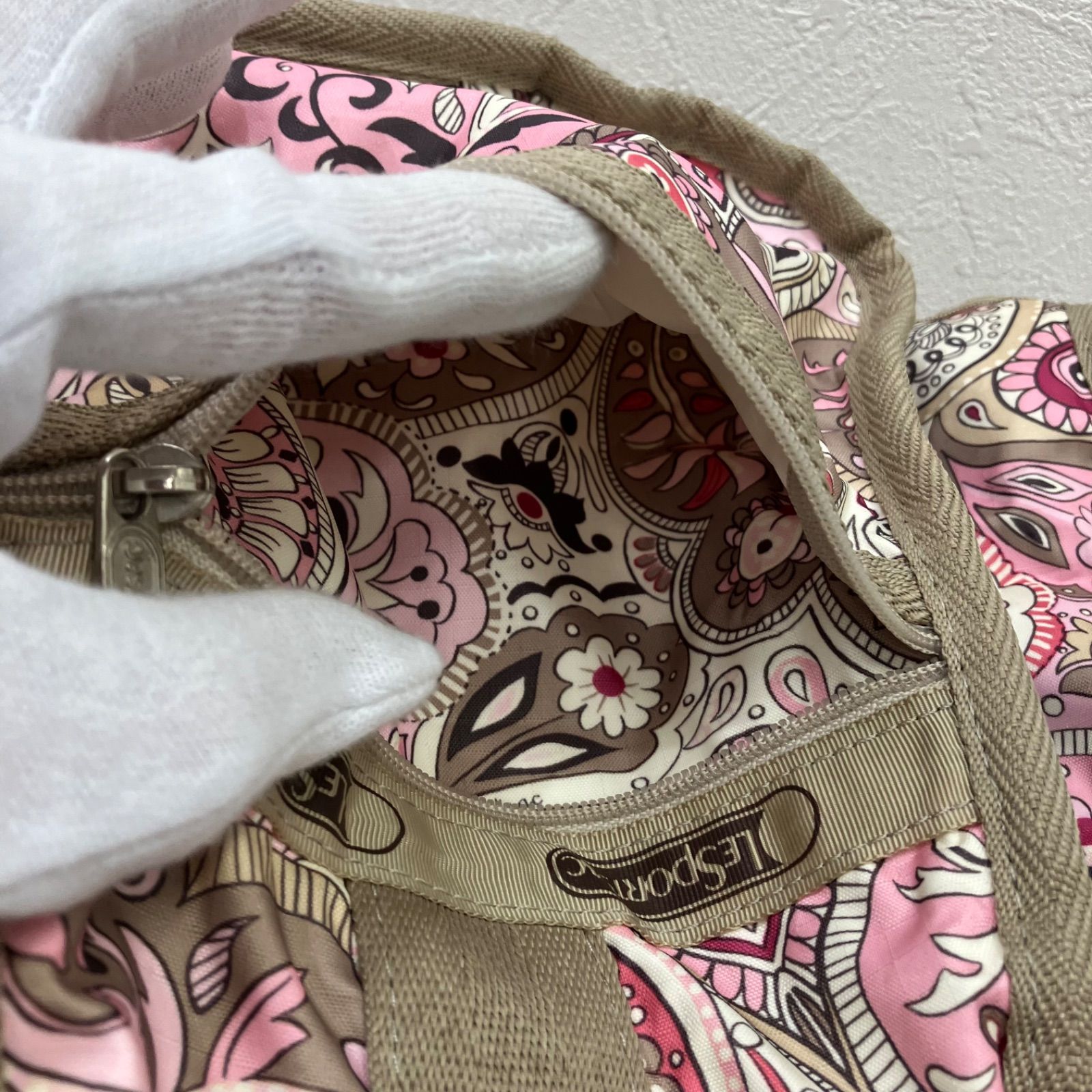 3335 LeSportsac レスポートサック 2way ボストンバッグ ボストン