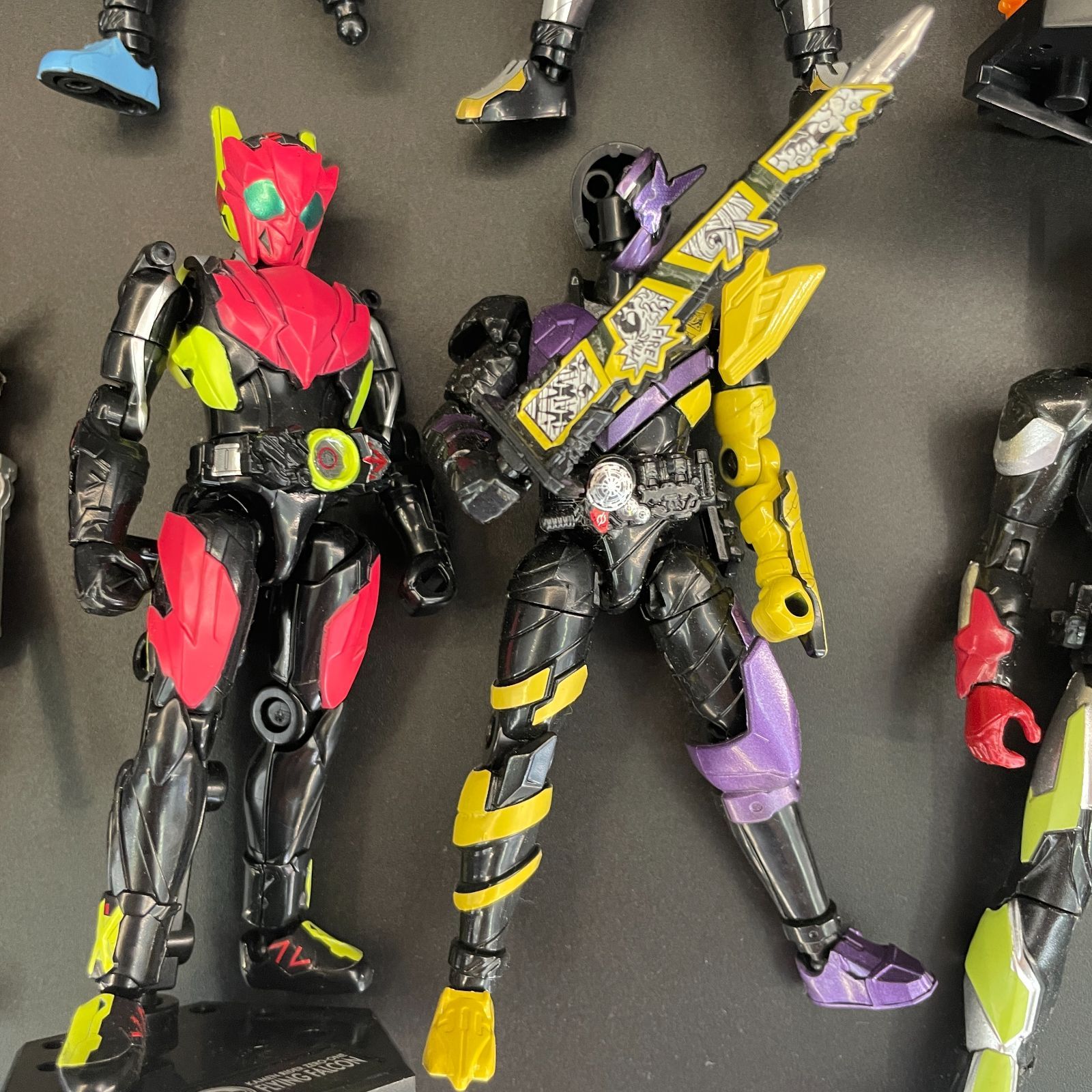 食玩 仮面ライダー 装動まとめ売り【ジャンク/汚れ、塗装、ほこり、欠