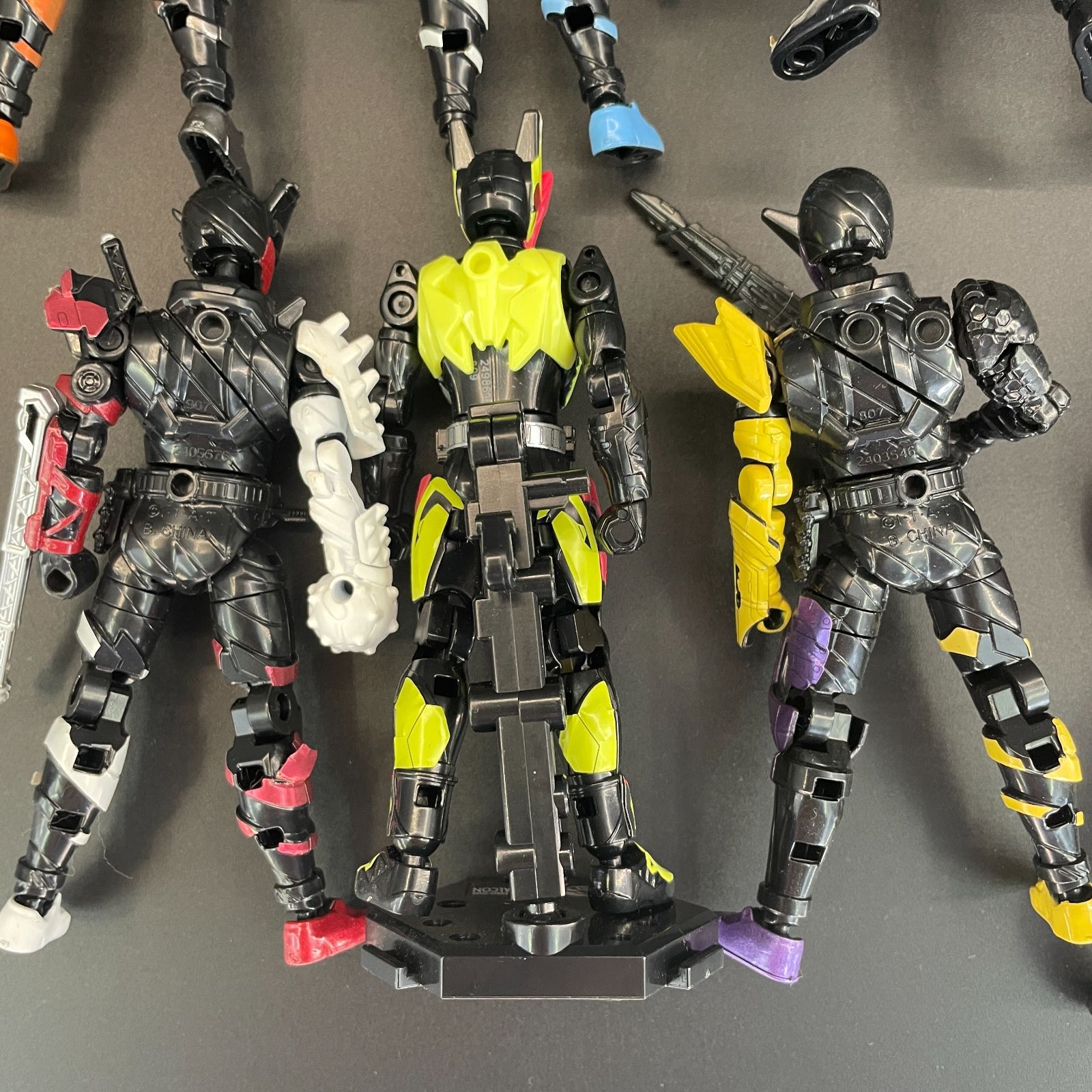 装動　まとめ売り　ジャンク品 食玩 仮面ライダー 装動まとめ売り【ジャンク/汚れ、塗装、ほこり、欠