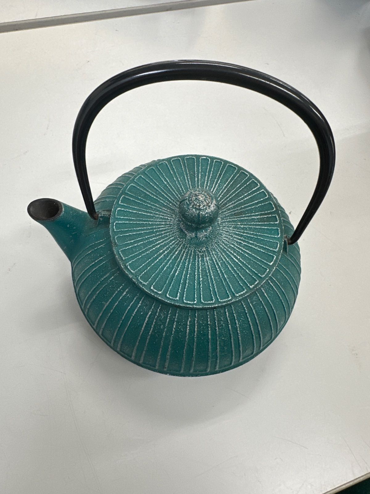 ☆南部鉄器 岩鋳 アラレ ターコイズブルー - メルカリ ☆南部鉄器 岩鋳 アラレ ターコイズブルー - メルカリ