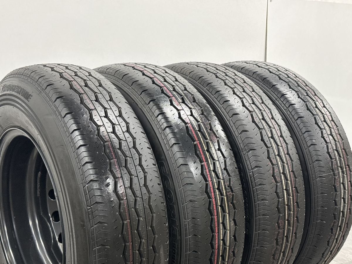 2025/26年製 超バリ溝 美品】トヨタ 200 ハイエース 純正 15in 6J +35