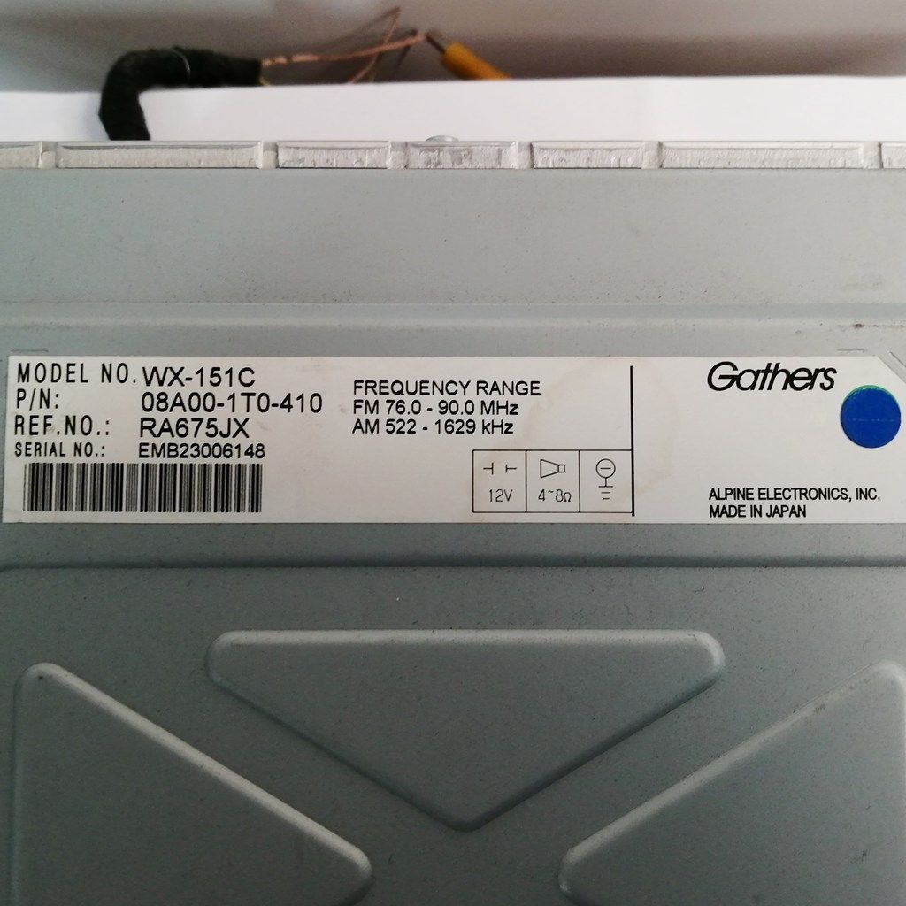 N-BOX Gathers WX-151C ディスプレイオーディオ※ジャンク品 - メルカリ