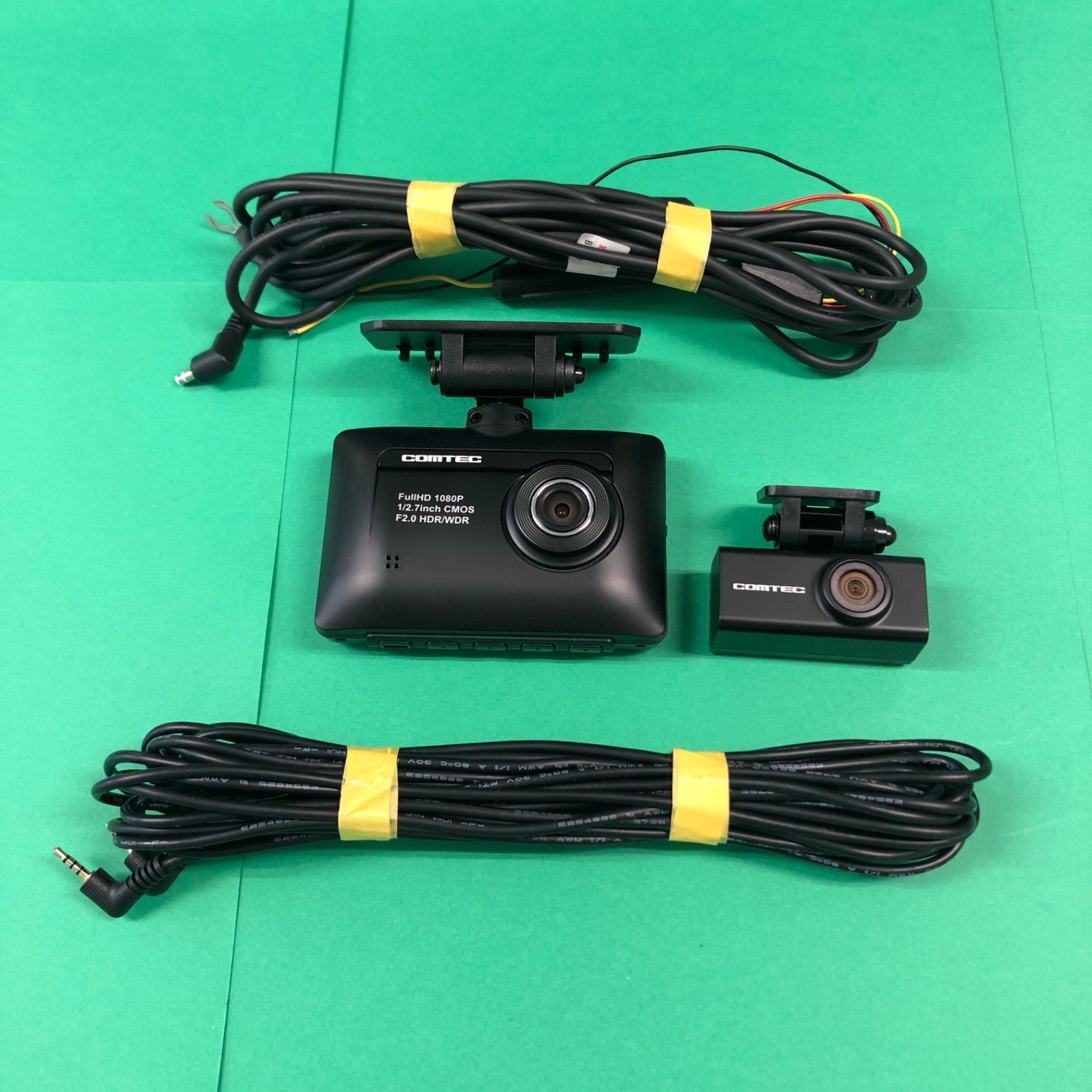 コムテック ドライブレコーダー ZDR-015 前後 2カメラ ドラレコ フルHD