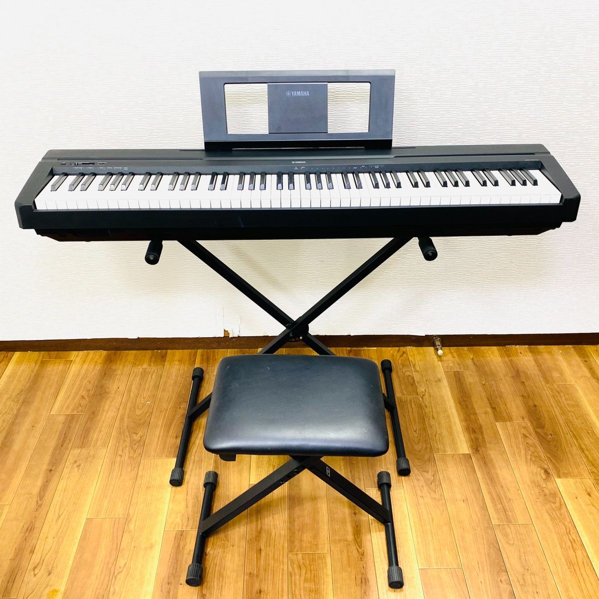 YAMAHA ヤマハ 電子ピアノ P-45 - メルカリ