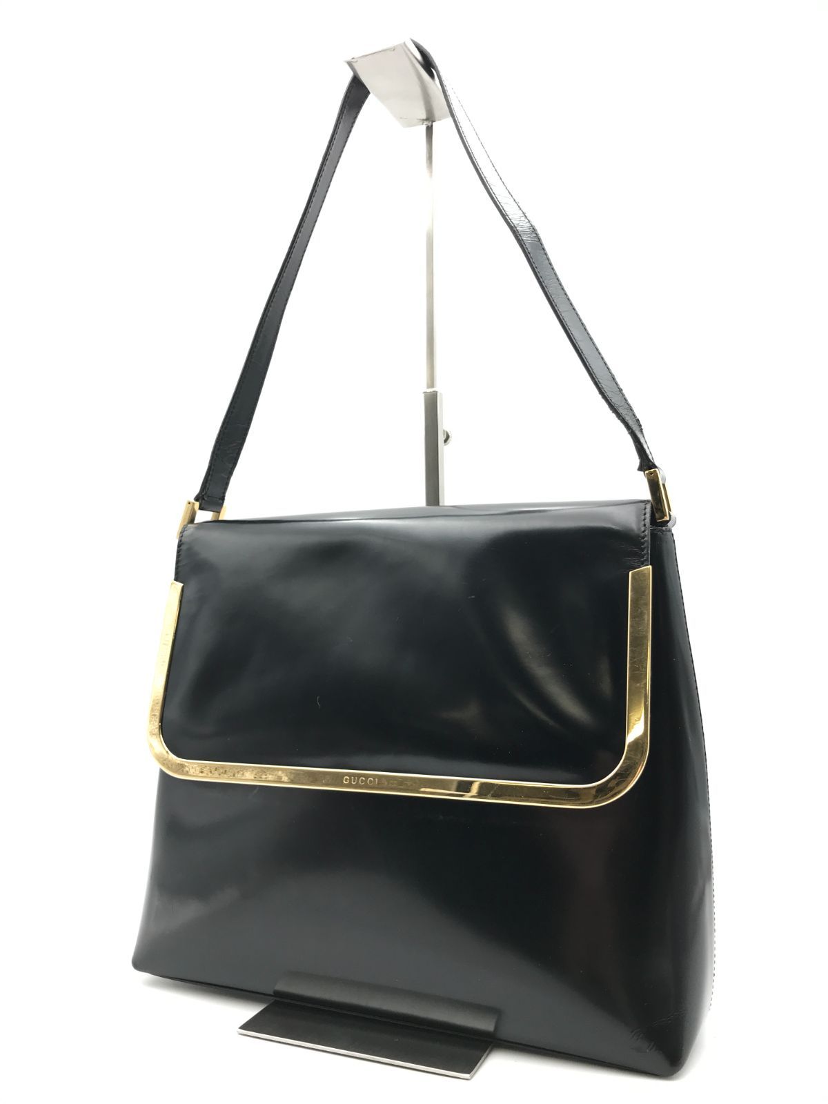 希少 GUCCI グッチ ショルダーバッグ ワンショルダー ゴールド金具