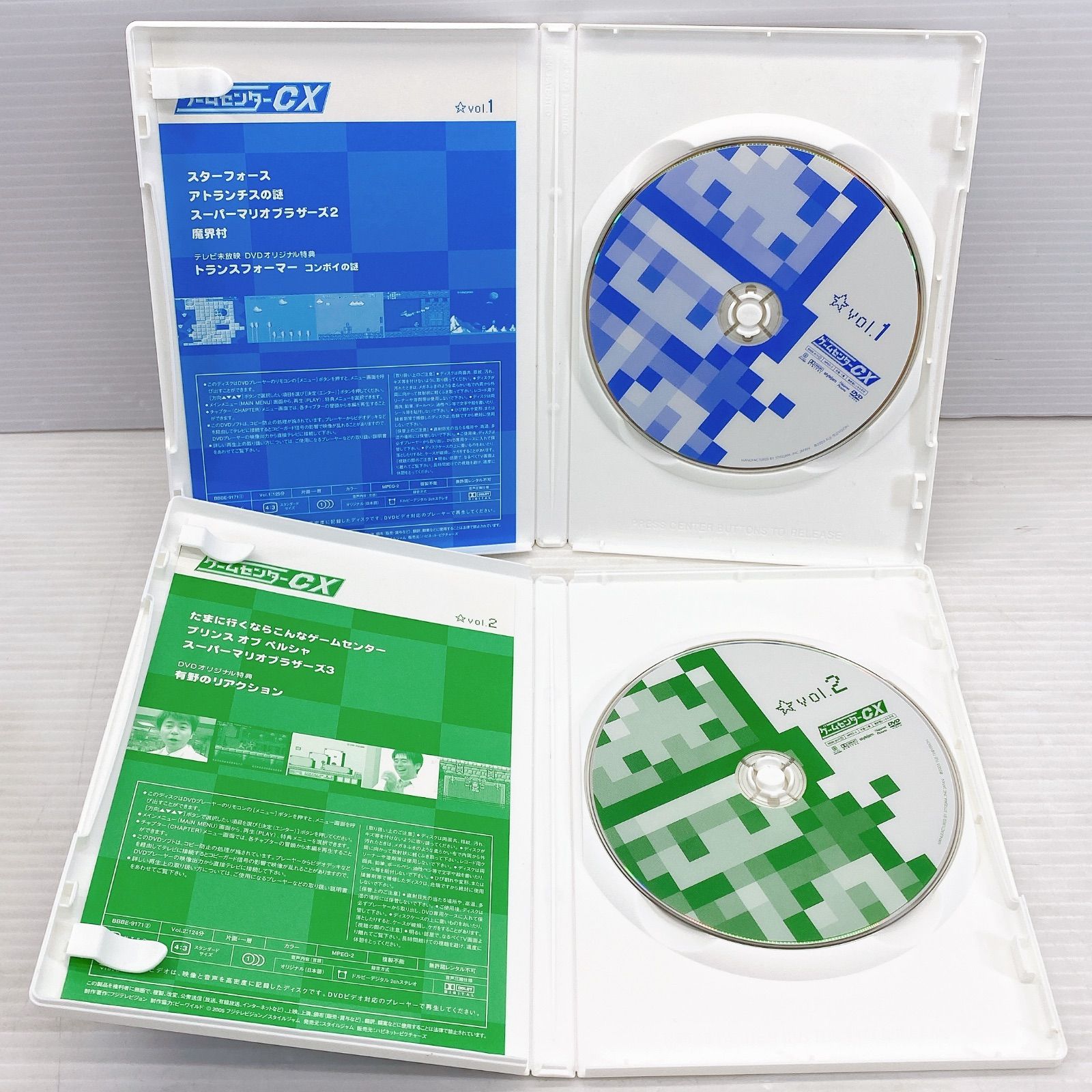 ◇ゲームセンターCX DVD-BOX (vol.1・vol.2) / DVD-BOX4 (vol.7・vol.8