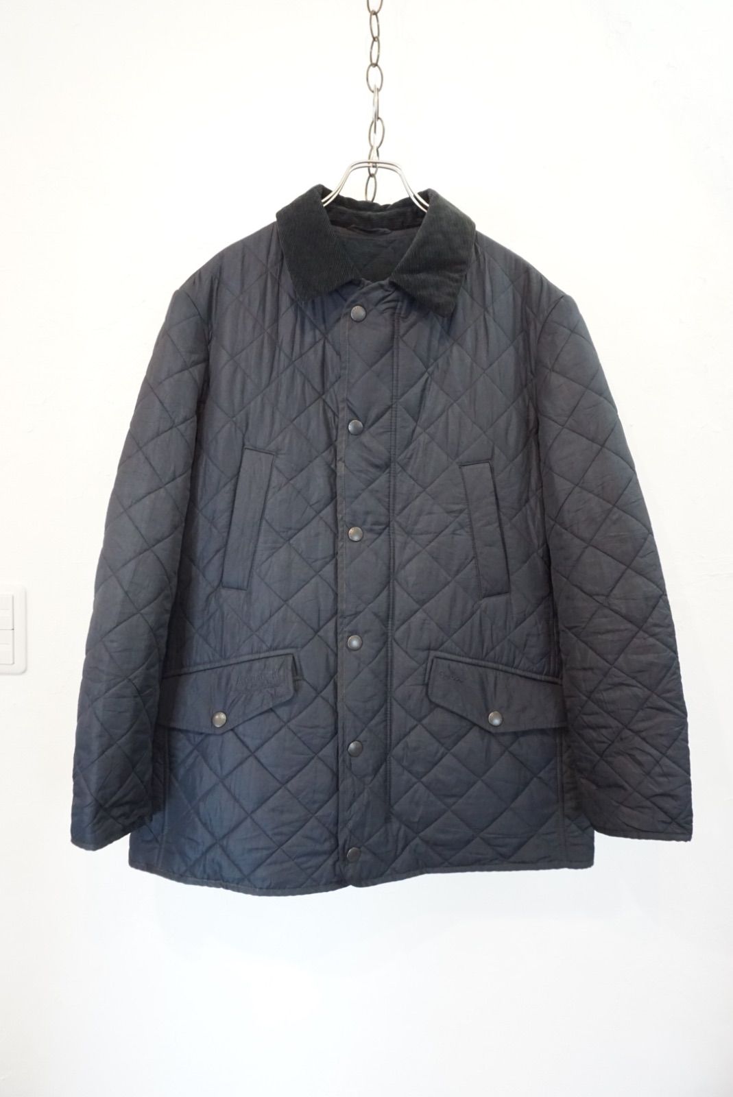 【ユーロ古着】『希少』「Barbour」×「Volkswagen」キルティングジャケット