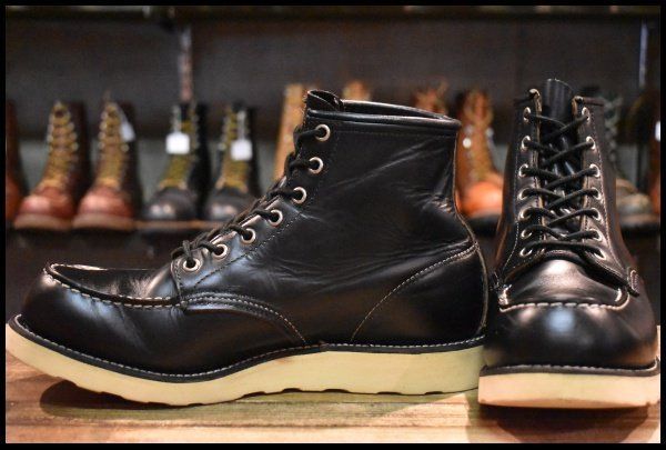 8.5E 良品 犬タグ 98年 香港返還】レッドウィング 8179 アイリッシュ