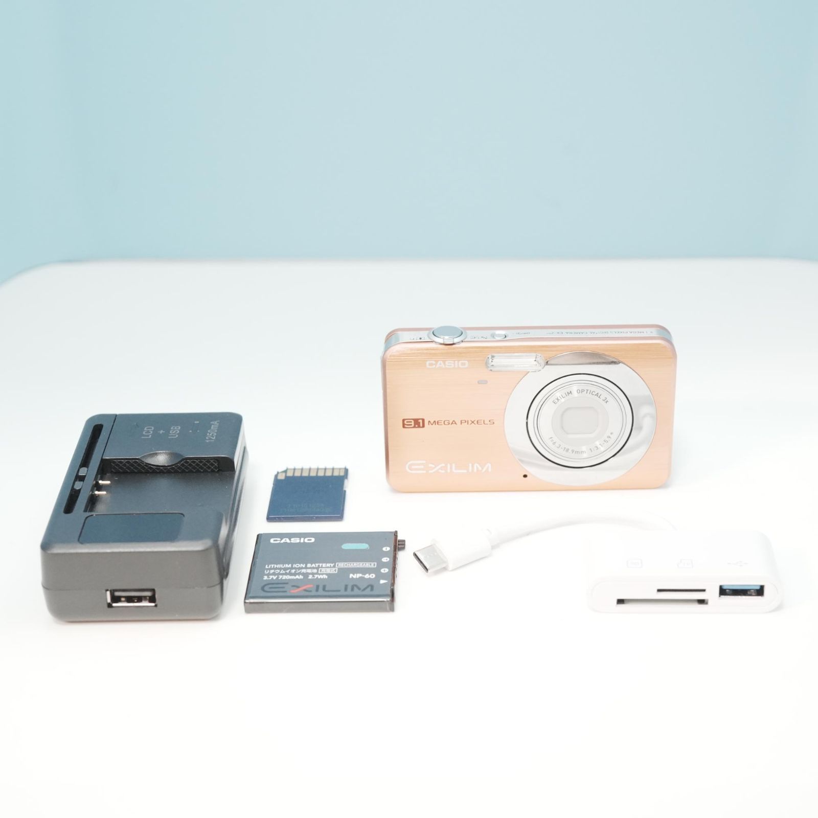 CASIO EXILIM EX-Z85 デジカメ スマホ転送OK フルセット a6585 - メルカリ
