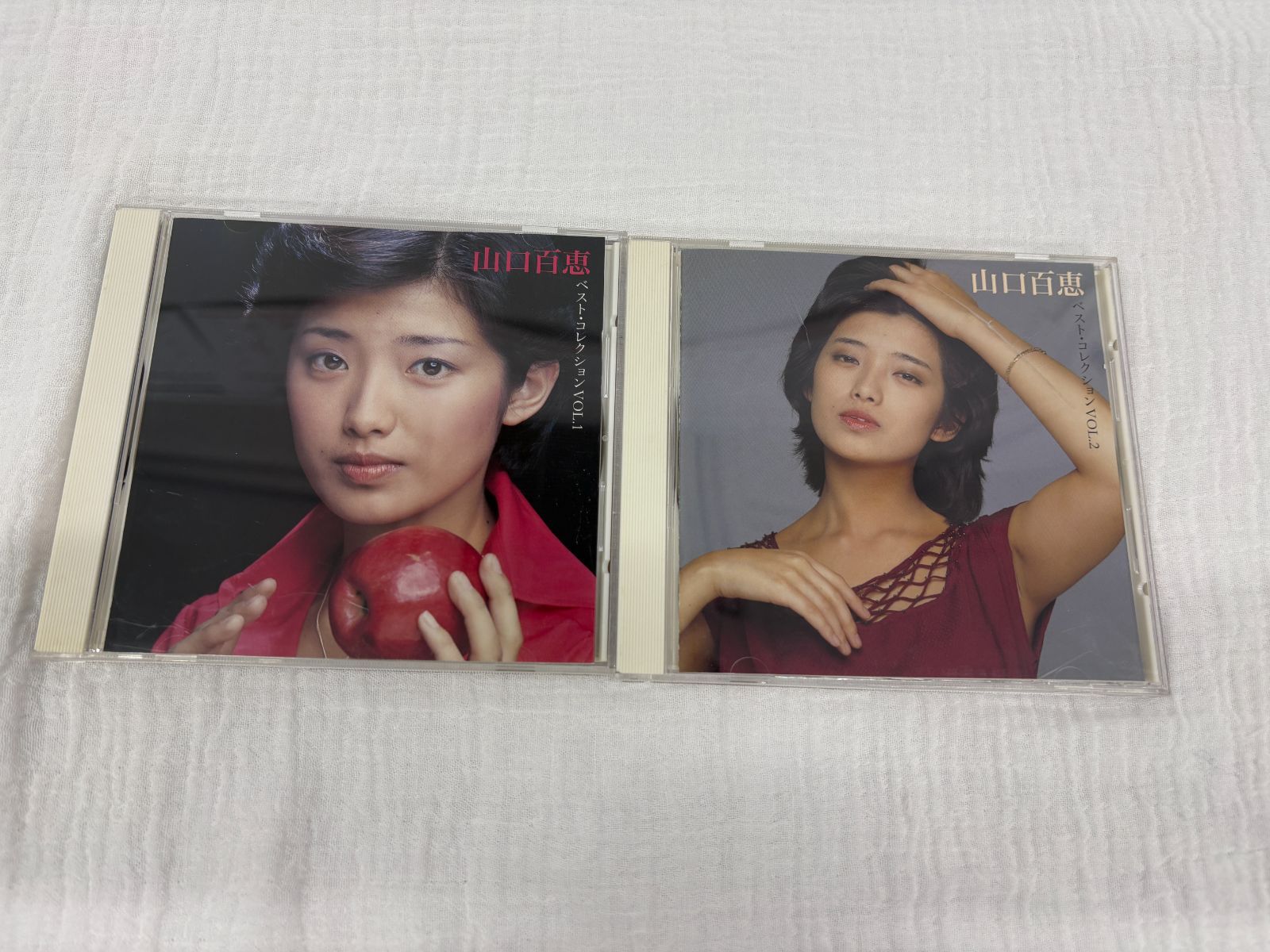 山口百恵 CD 2枚セット ベスト・コレクション VOL.1・2 山口百恵 ベストコレクション VOL.1 VOL.2 CD 2枚セット - メルカリ