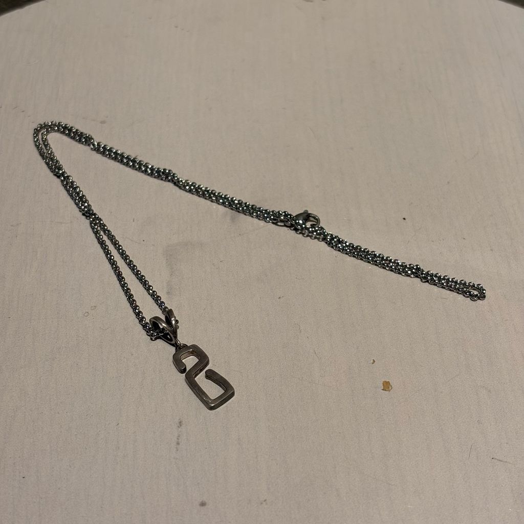 STUSSY ステューシー S Logo Pendant Necklace ロゴネックレス