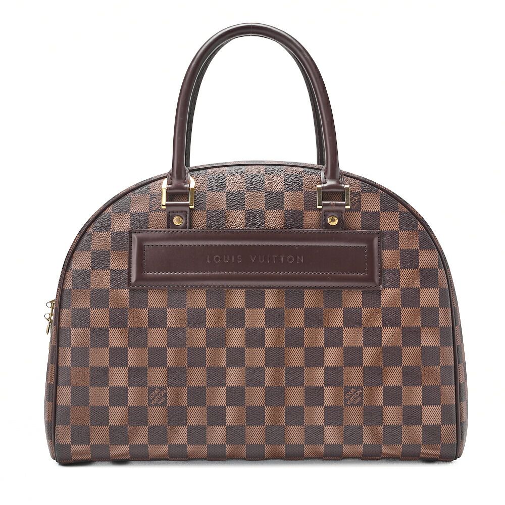 LOUIS VUITTON ルイヴィトン ダミエ ノリータ ハンドバッグ N41455 ブラウン （ゴールド金具）【中古】【送料無料】