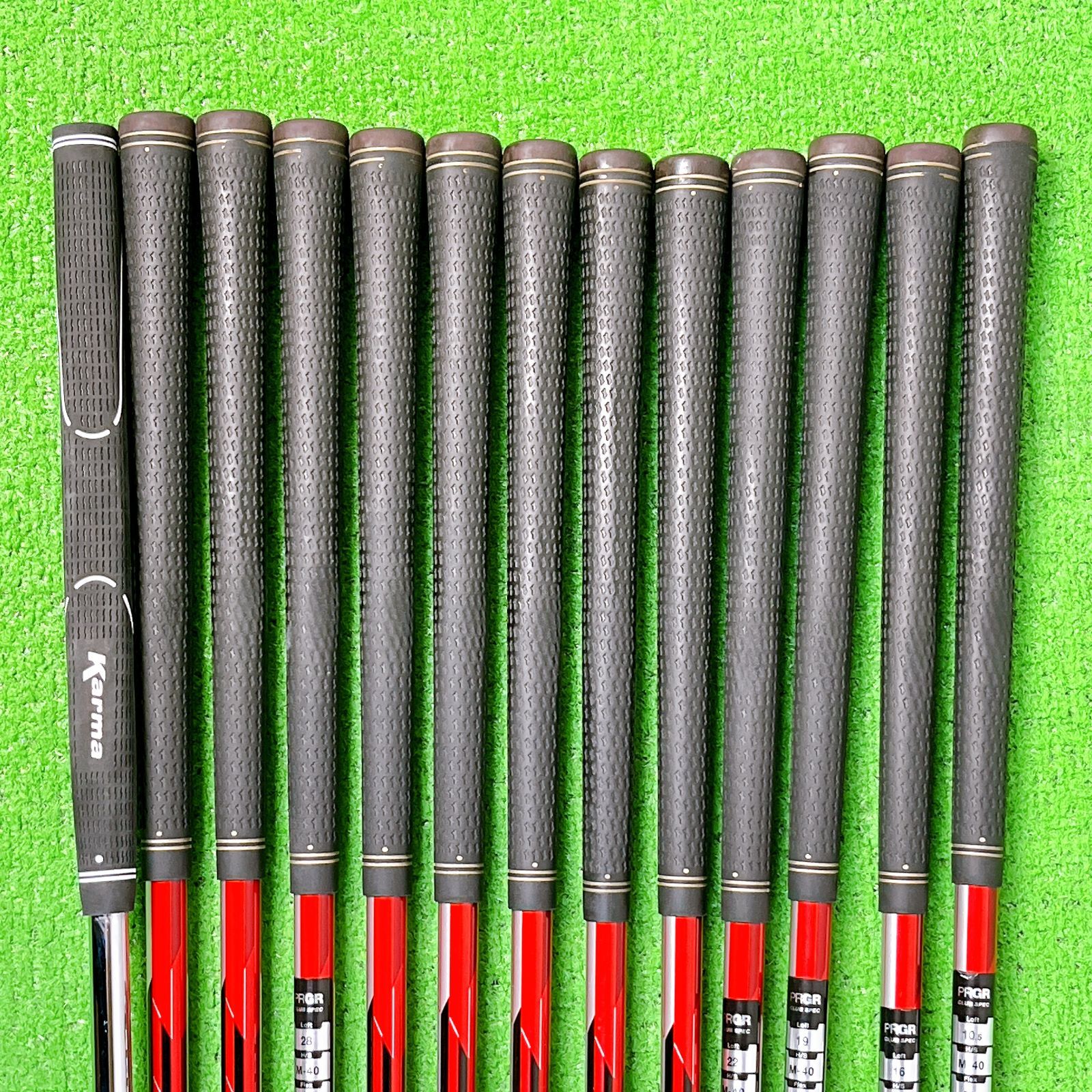 プロギア ナブラレッド統一 nabla ゴルフクラブ メンズセット 右打ち