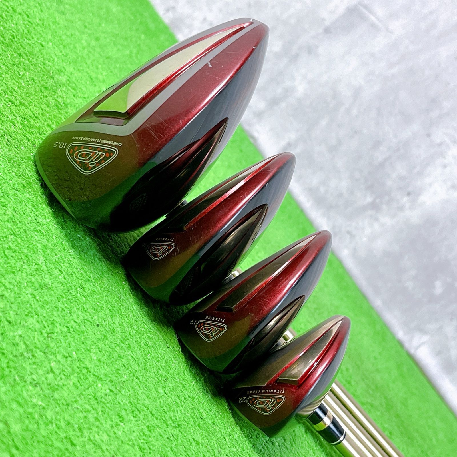 プロギア ナブラレッド統一 nabla ゴルフクラブ メンズセット 右打ち13本 プロギア ナブラレッド統一 nabla ゴルフクラブ メンズセット 右打ち