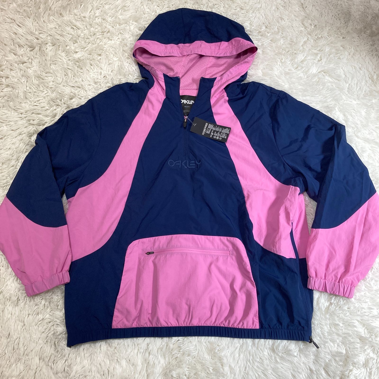 オークリー　OAKLEY　VERVE RC ANORAK　ハーフジップジャンバー　ウインドブレーカー